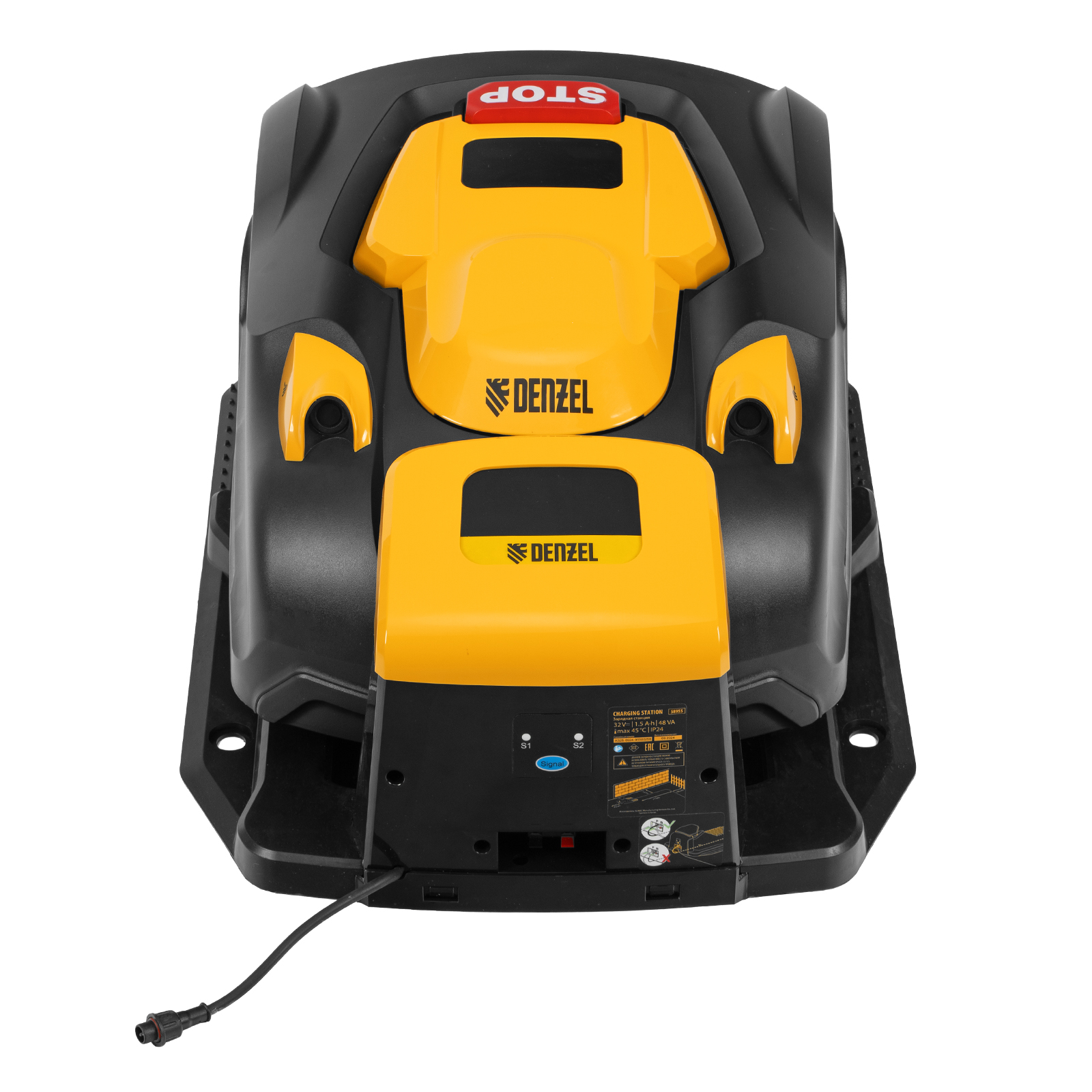 Робот-газонокосилка Grass Master 1000  1000м², 3Ач, 28V, LCD дисплей, Denzel