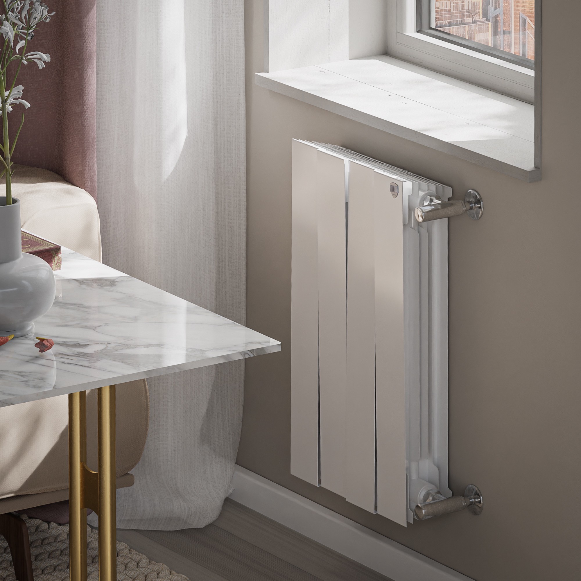 Радиатор Royal Thermo PianoForte 500 new/Bianco Traffico - 4 секц.