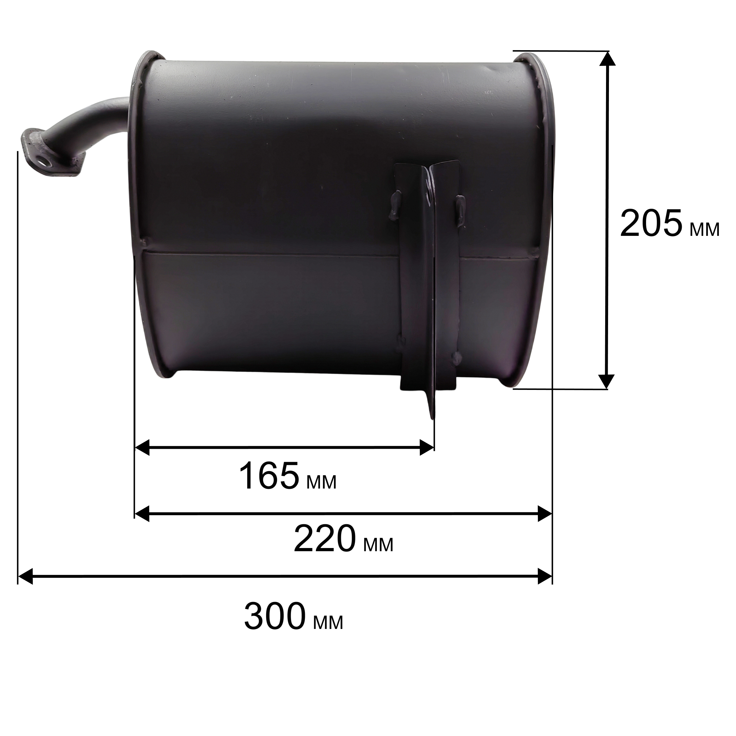 Глушитель DDE G220, шт
