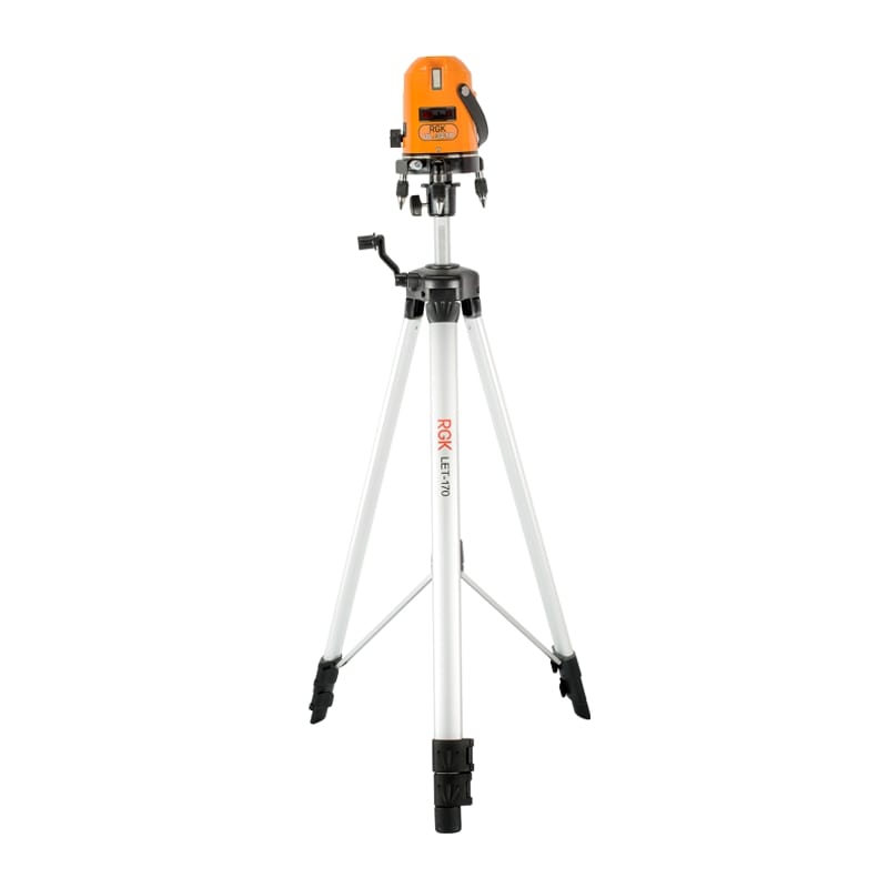 Комплект: лазерный уровень RGK LP-64G с зеленым лучом + штатив RGK LET-170