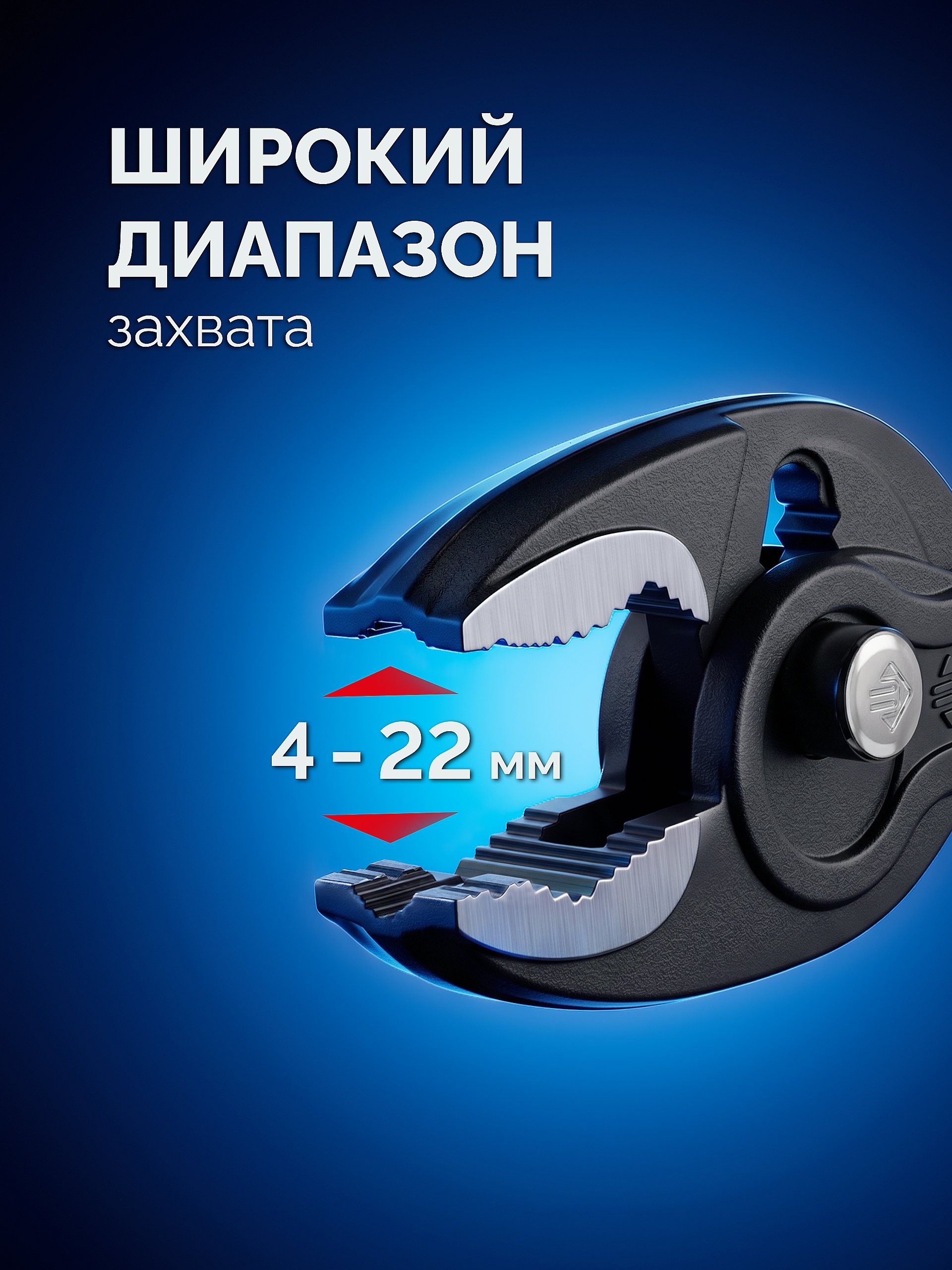 ЗУБР ЗАХВАТ-2, 200 мм, клещи захватные, Профессионал (22442-20)