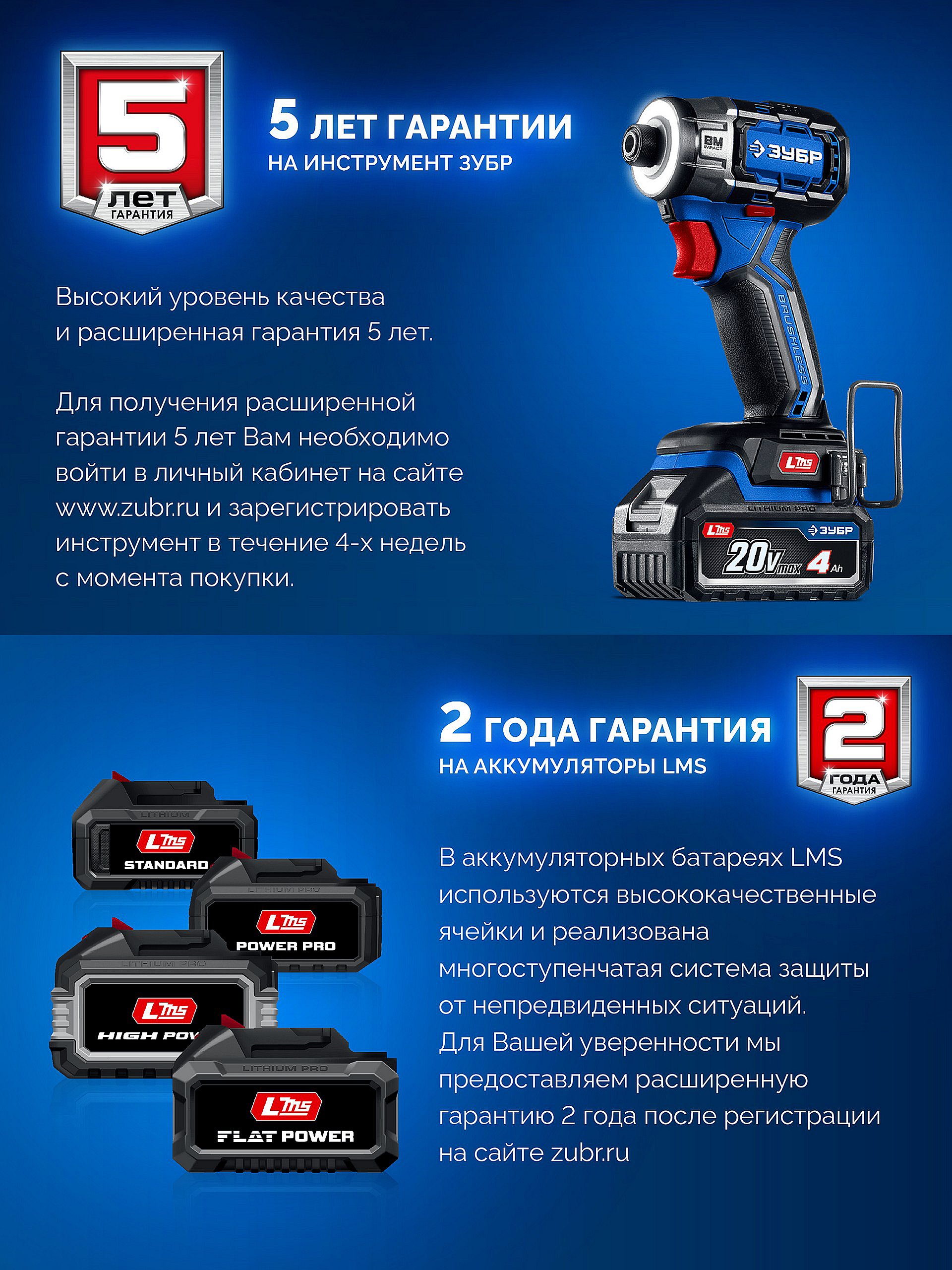 ЗУБР 20 В, 800 Н·м, без АКБ (LMS), бесщеточный ударный гайковерт, ПРОФЕССИОНАЛ (GB-800)