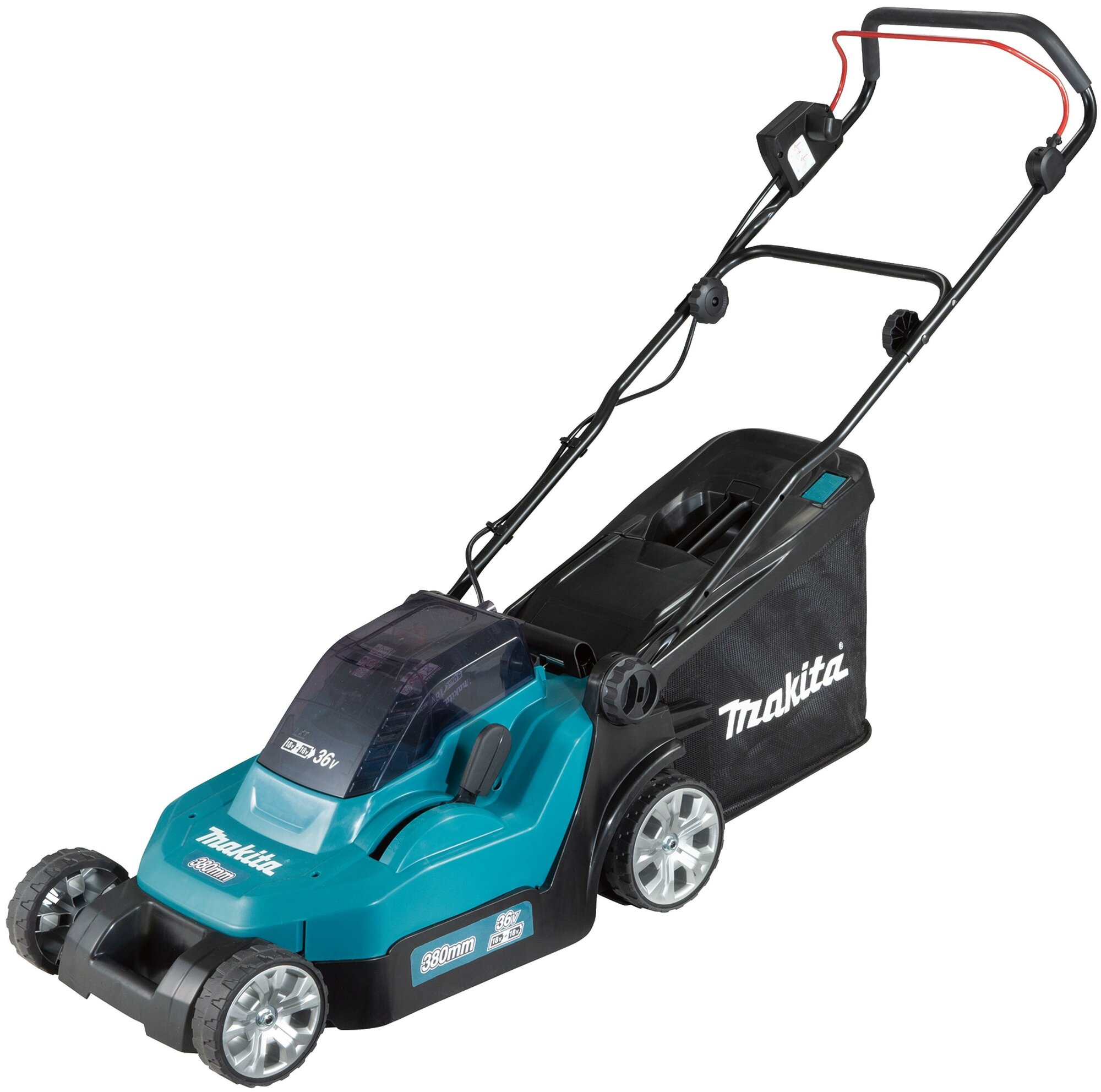 Газонокосилка аккумуляторная MAKITA DLM382Z (36В/2х18В, 38см, трав40л, без акк и з/устр) (DLM382Z), шт