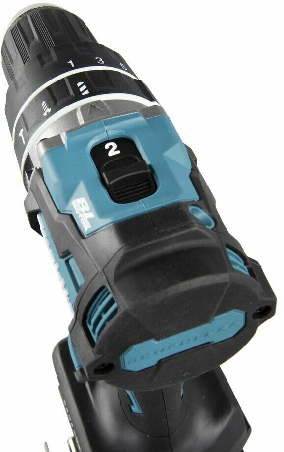 Дрель аккумуляторная ударная MAKITA HP002GZ XGT BL 40В, 13мм, 65/30Нм (без аккум.и з/у), шт