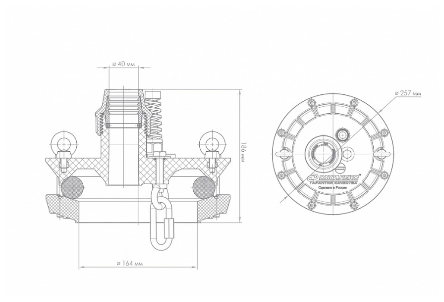 Подшипник шариковый DDE 6007, шт