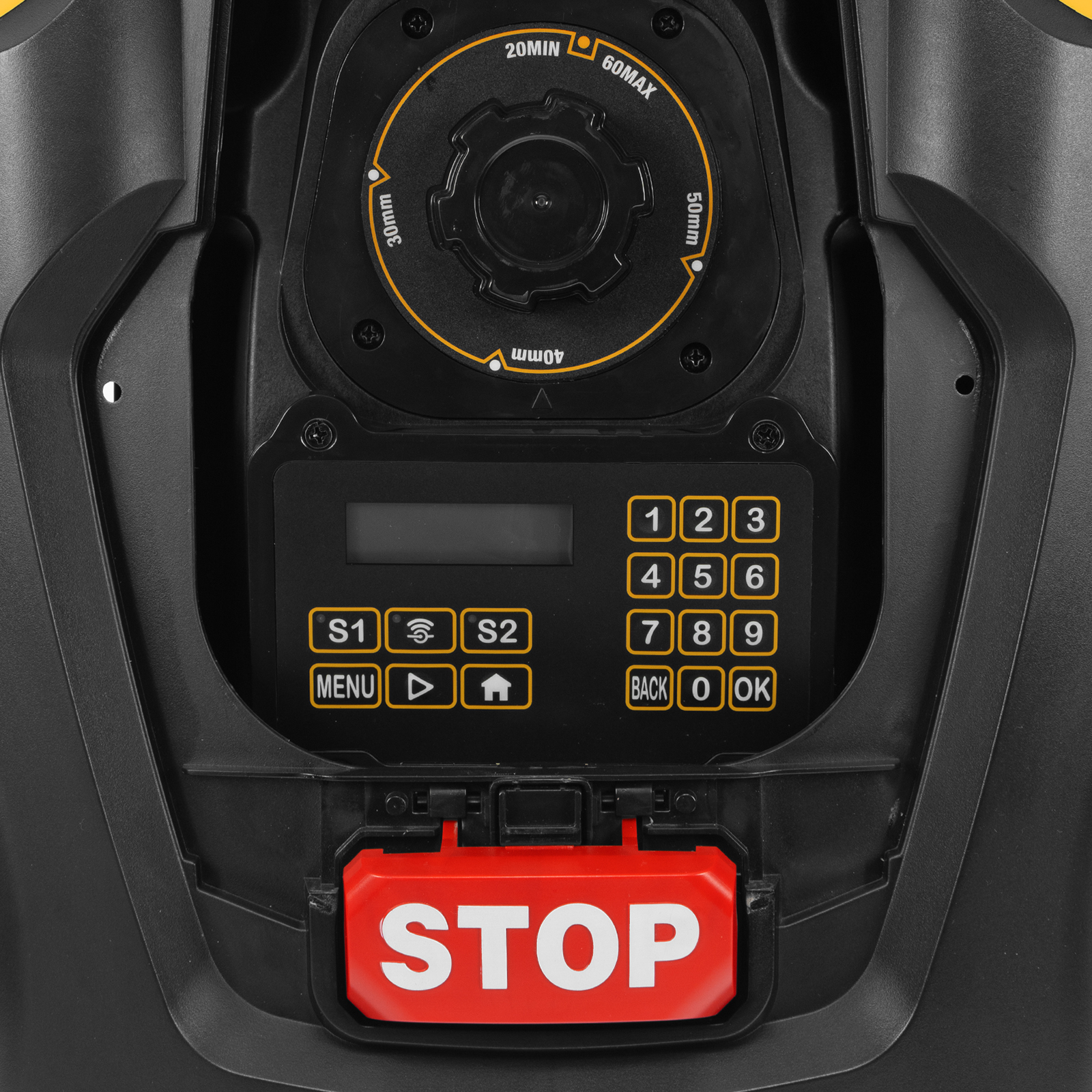 Робот-газонокосилка Grass Master 1000  1000м², 3Ач, 28V, LCD дисплей, Denzel