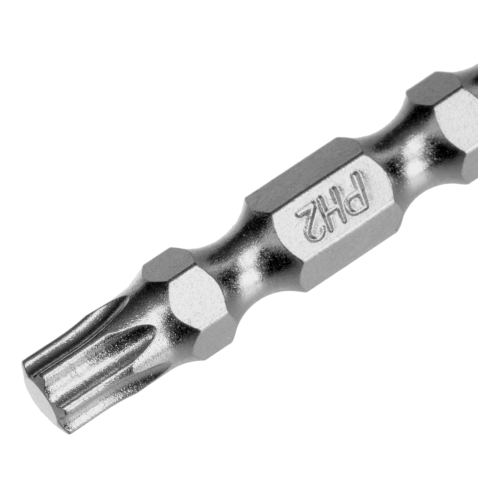 Набор бит двухстор., PH2-T30х45мм, PZ2-H4х45мм, сталь S2, 2 шт. Gross