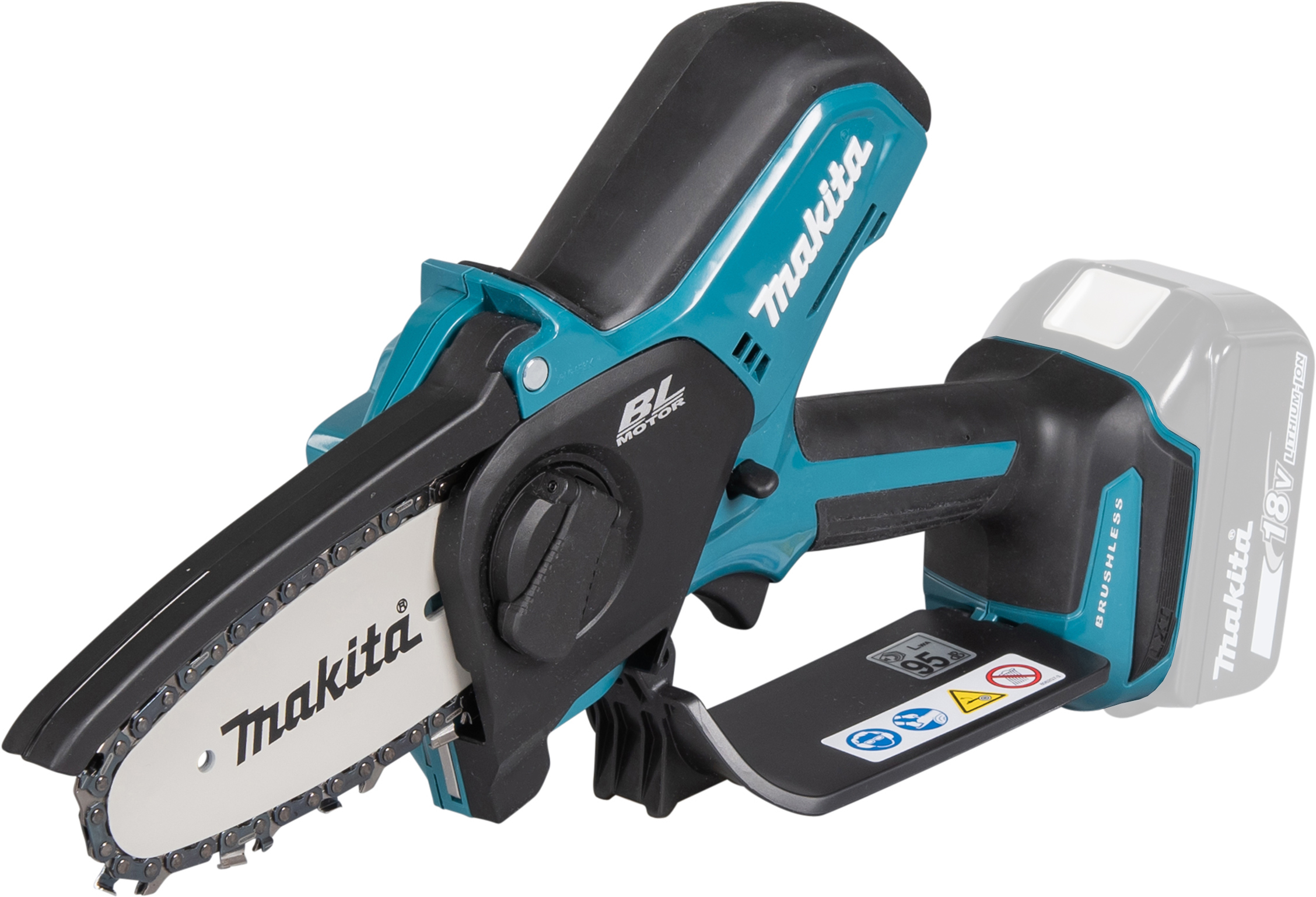 Пила цепная аккумуляторная MAKITA DUC101SF (18V, 0,325", 1,1мм, 1акб 3Ач + зу), шт