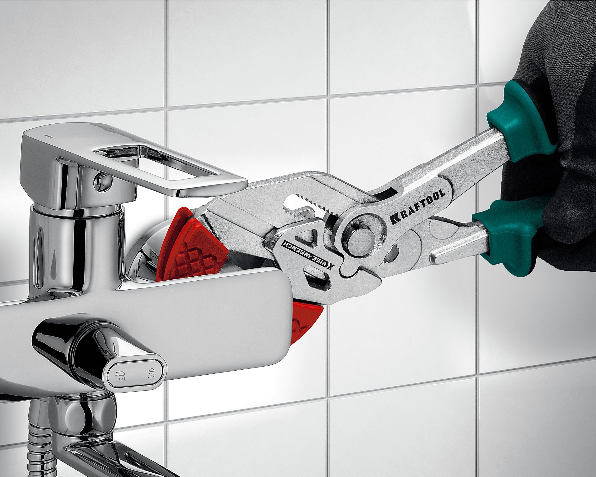 KRAFTOOL Vise-Wrench сменные защитные накладки на губки, для клещей 250 мм, набор из 3-х пар (22067-S3)