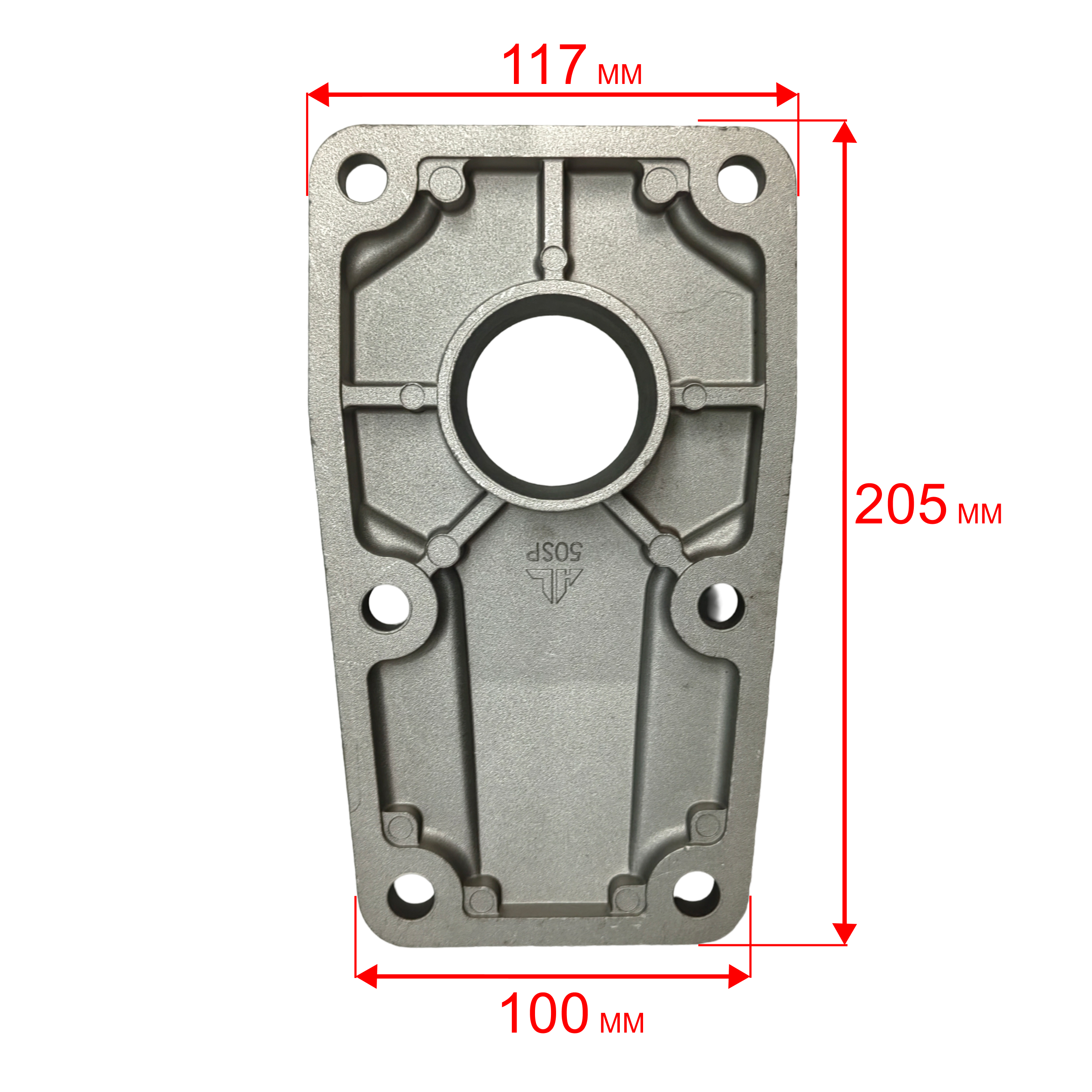 Фланец DDE PTR50K всасывающий (PTR50K-35), шт
