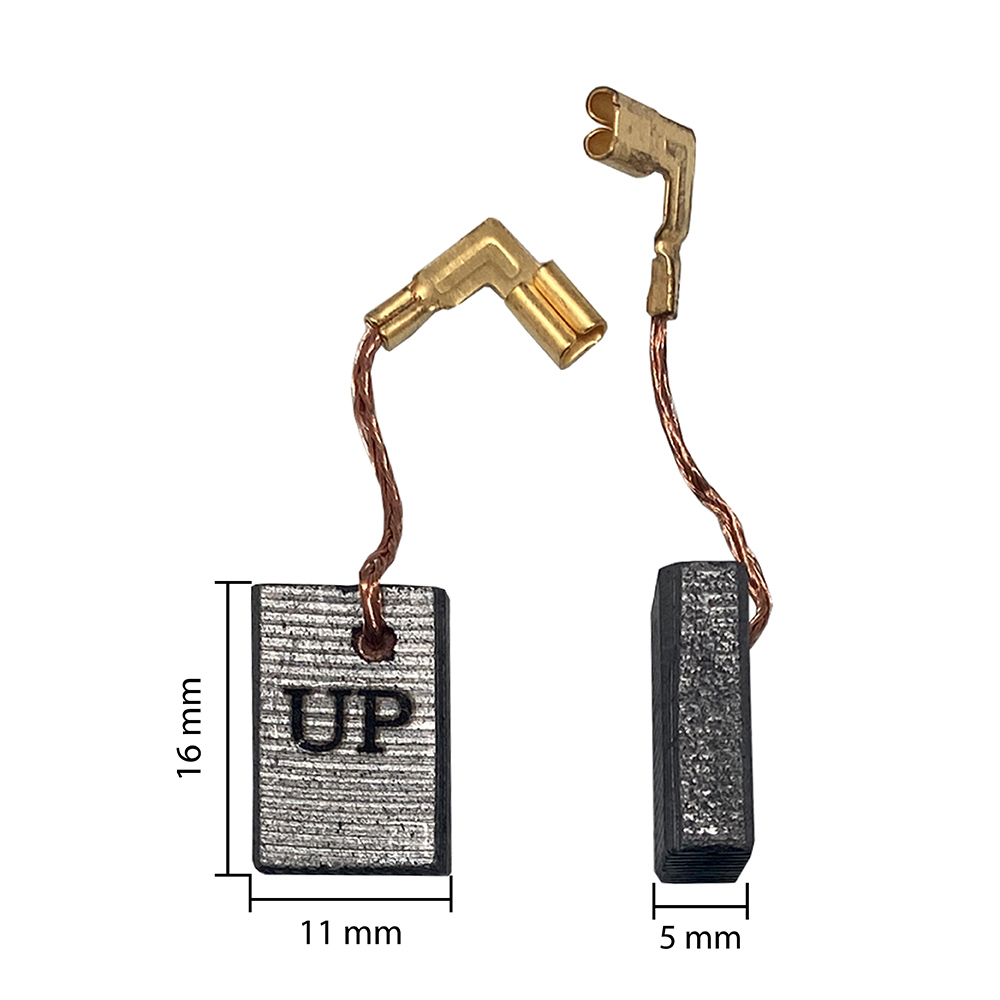 Щетка графитовая UNITED PARTS для MAKITA СВ-318 (аналог 191978-9)  5х11х16мм , пар