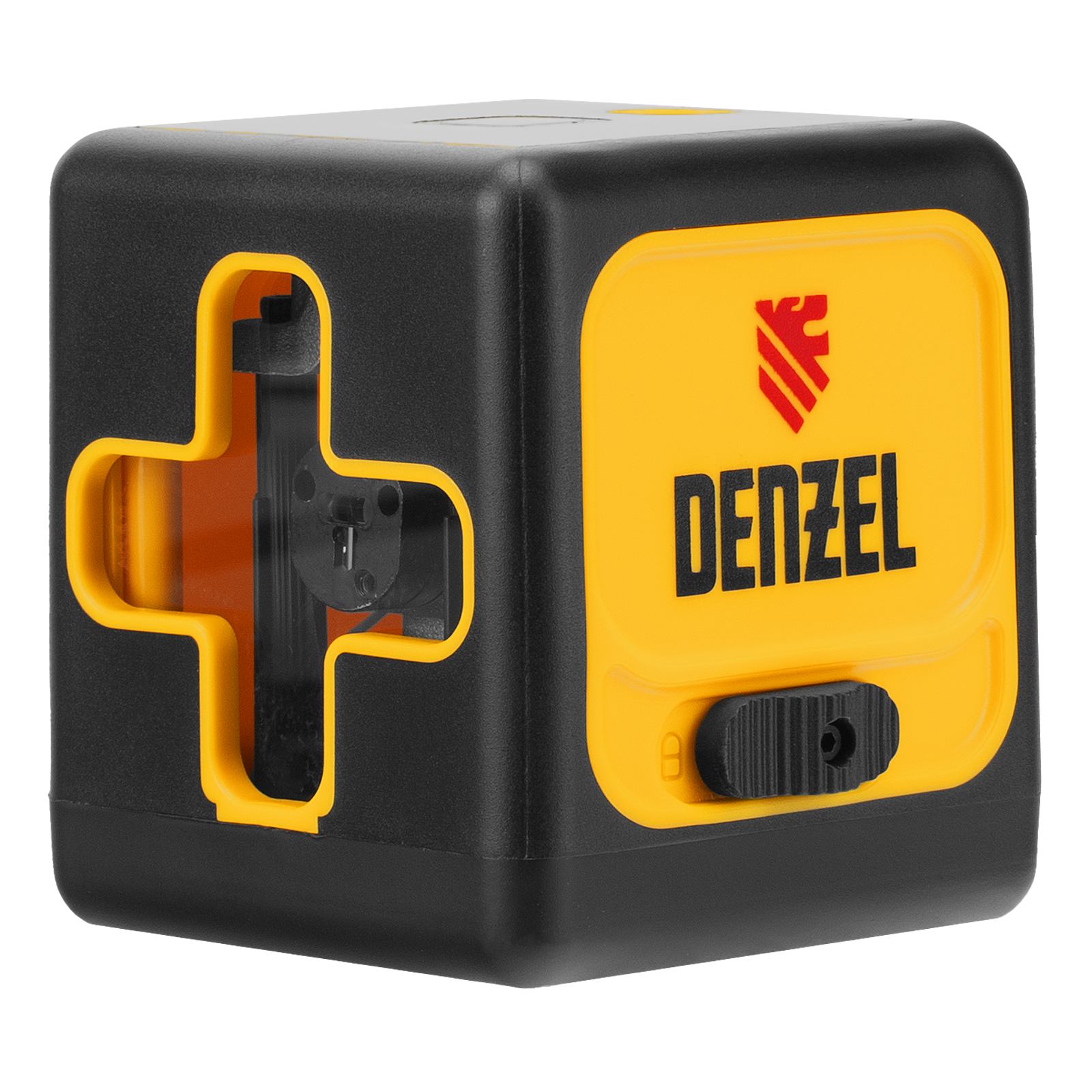 Лазерный уровень DQB, 30 м, зеленый луч, батарейки Denzel