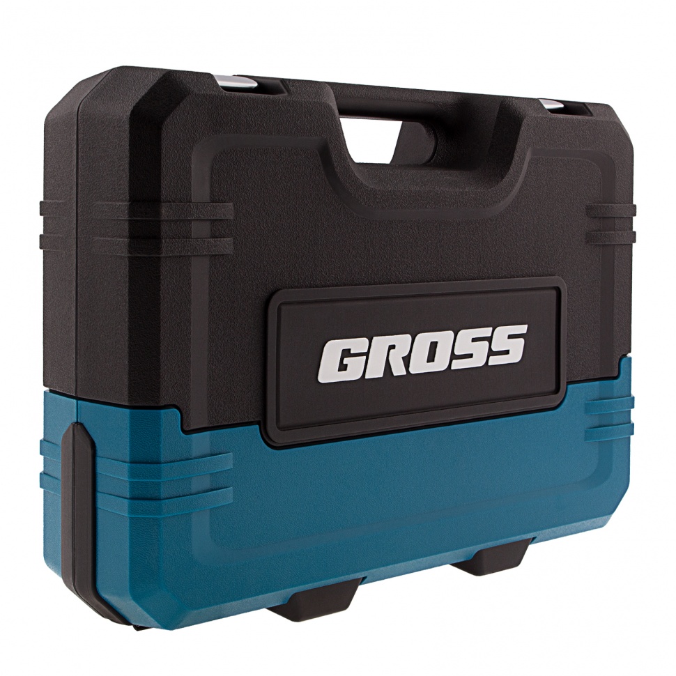 Набор инструментов, 1/4", 1/2", CrV, 120 зубьев, 78 предметов Gross