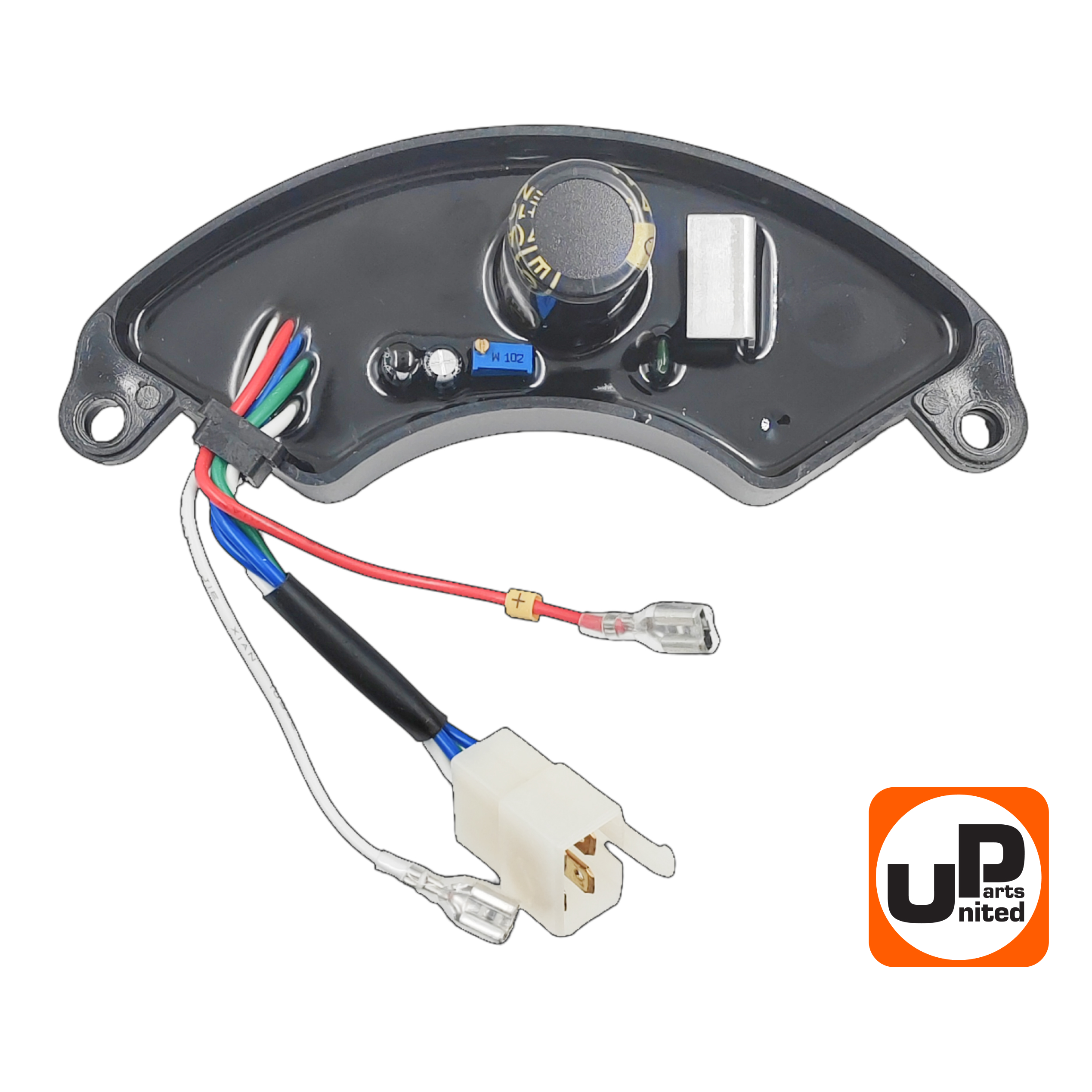 Блок AVR UNITED PARTS 6,5 кВт, 1Ф, полукруглый, провода 4+2, шт