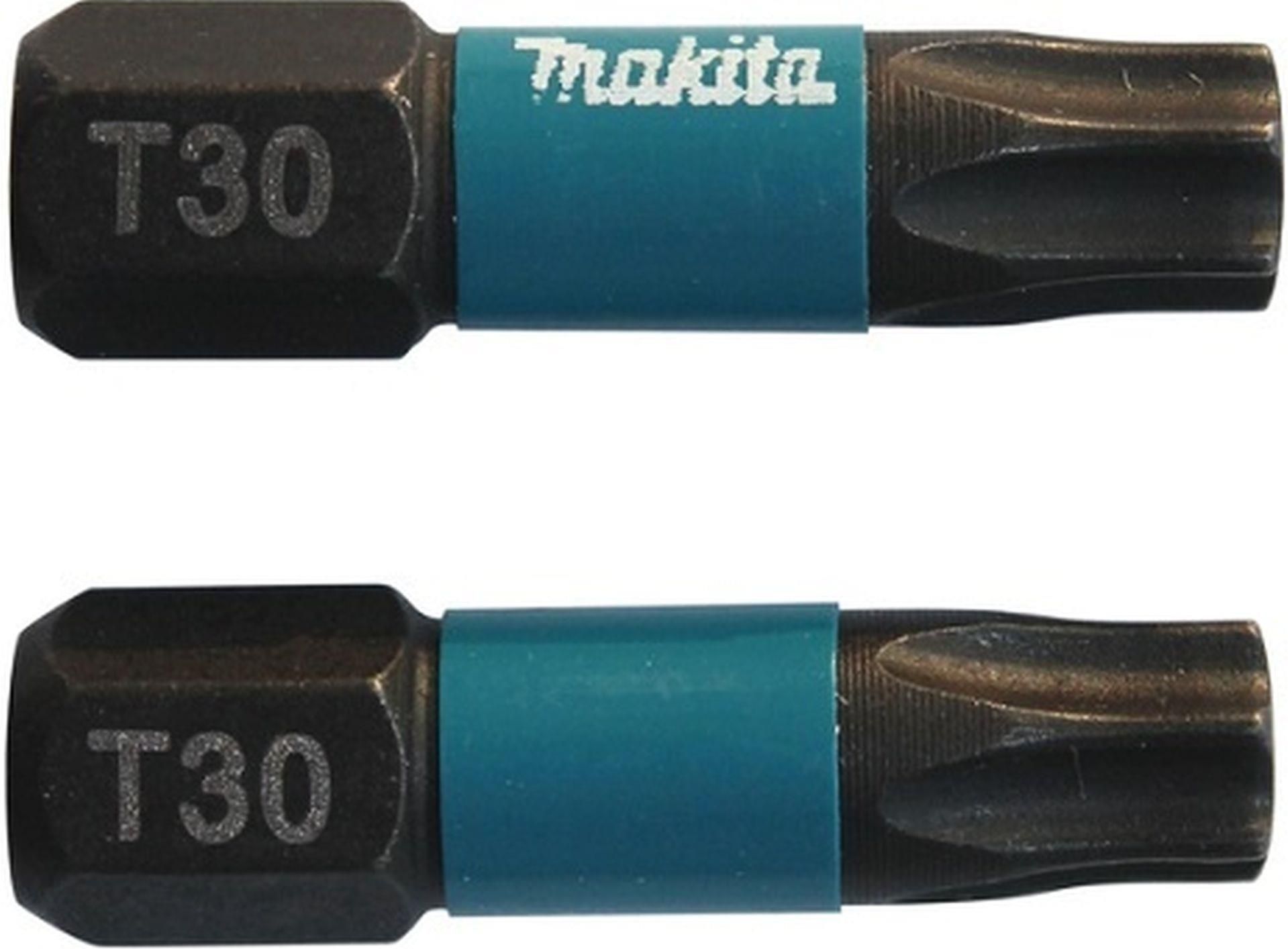 Бита отверточная MAKITA T30, 25 мм, C-form, 2 шт., шт