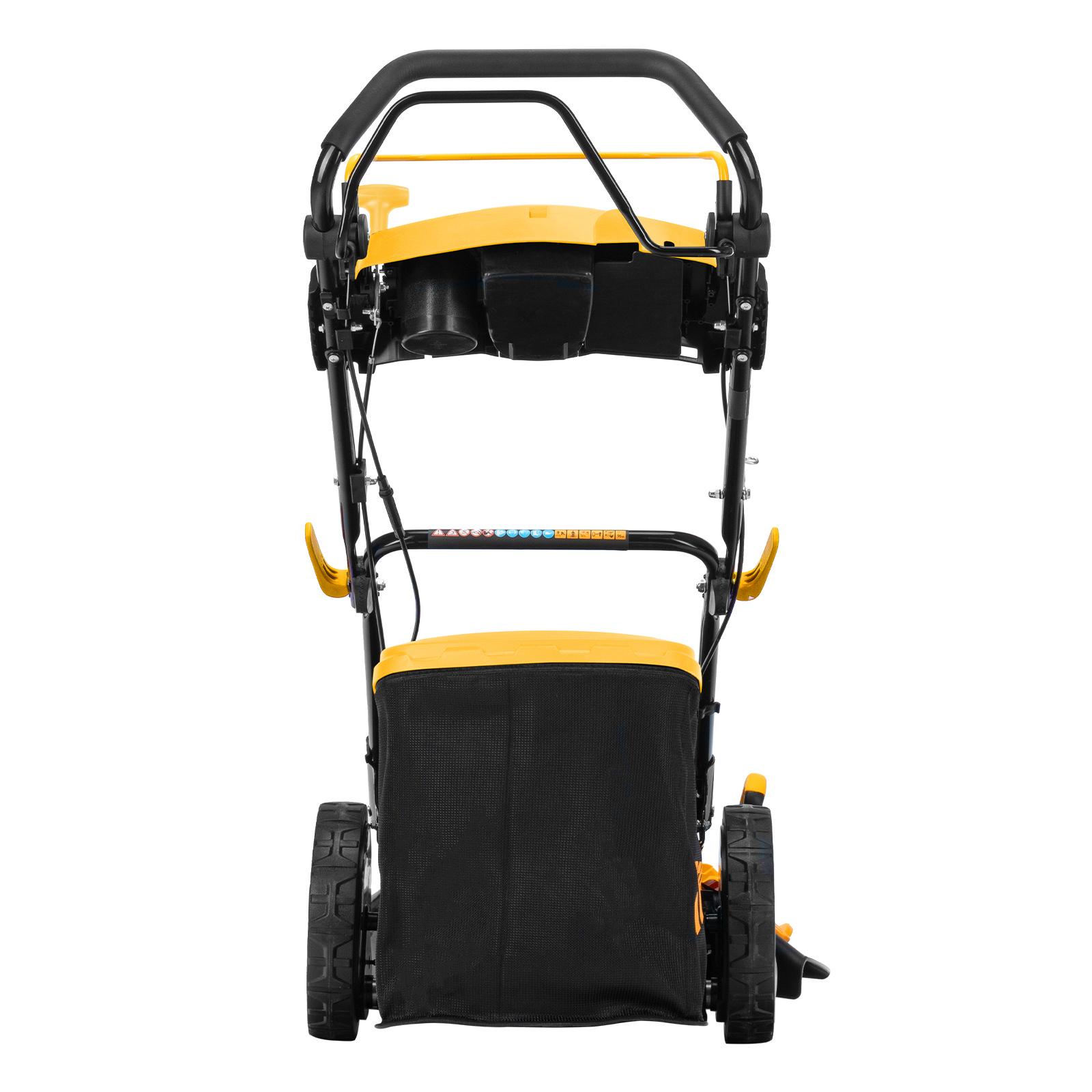 Бензиновая газонокосилка GLT-460SP-T, Trike 149 см3, 46 см, привод, панель, 60л Denzel 