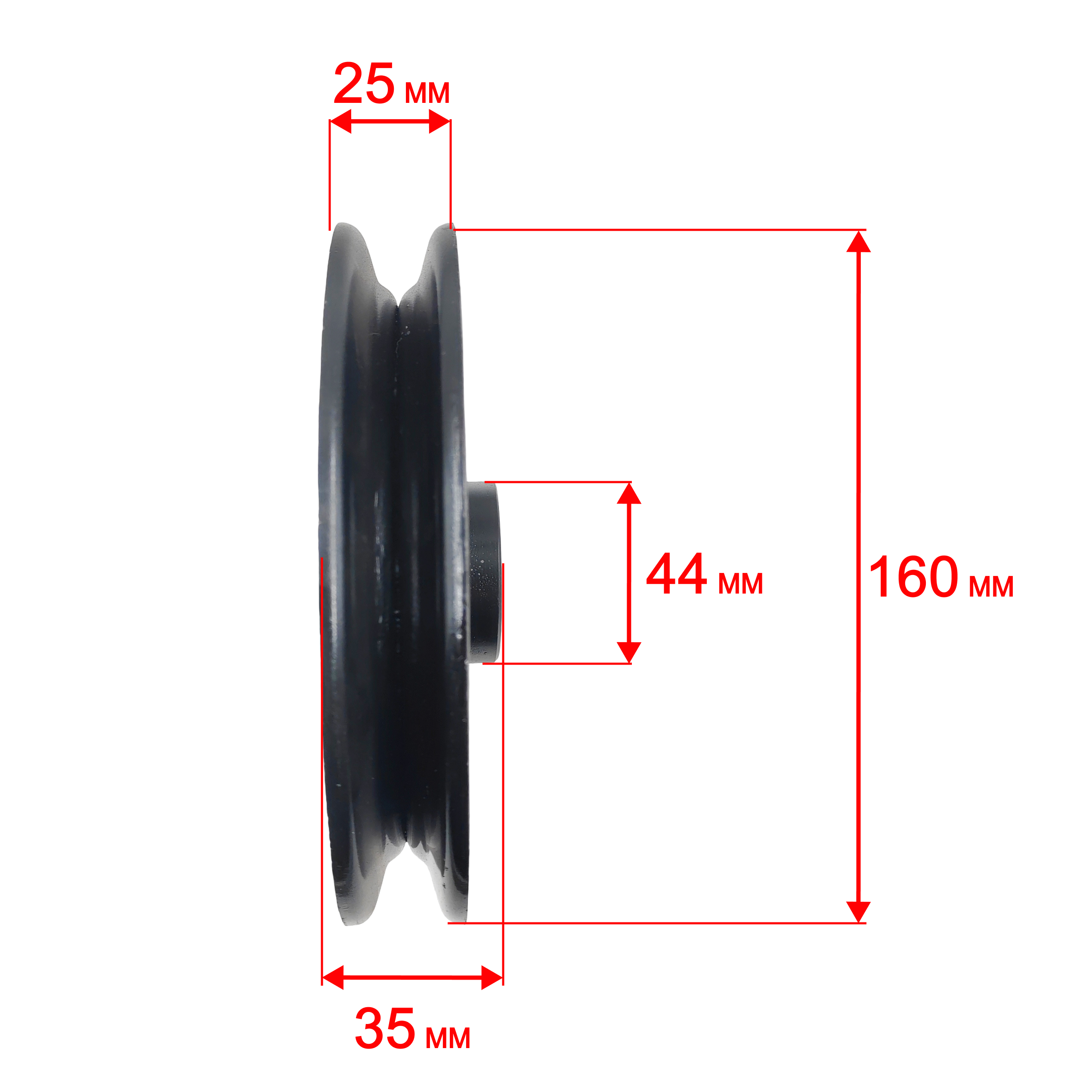 Шкив ведущий DDE SC 51 скарификатора (909-150-085), шт
