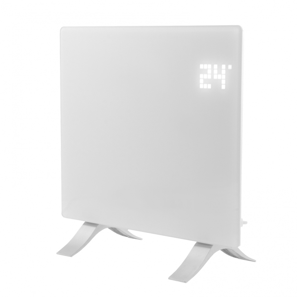 Конвектор электрический OptiPrime-1000, Wi-Fi, тачскрин, цифровой термостат, 1000 Вт Denzel