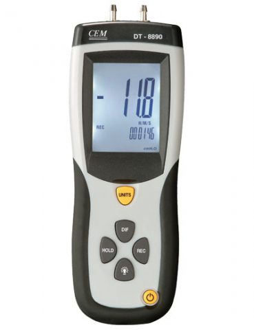 Дифференциальный цифровой манометр CEM DT-8890