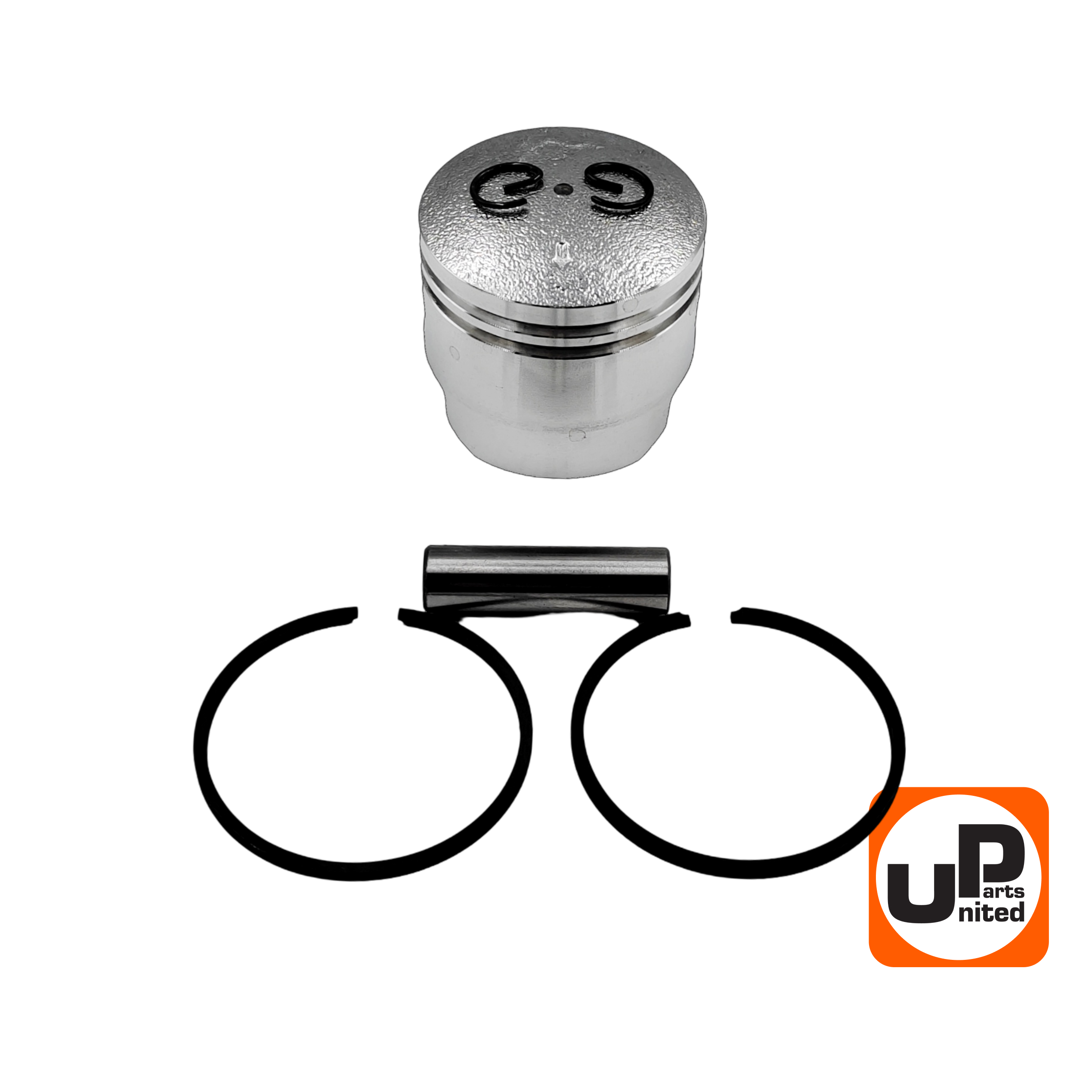 Поршень в сборе UNITED PARTS для триммеров 52 куб.см. Ø44мм, шт