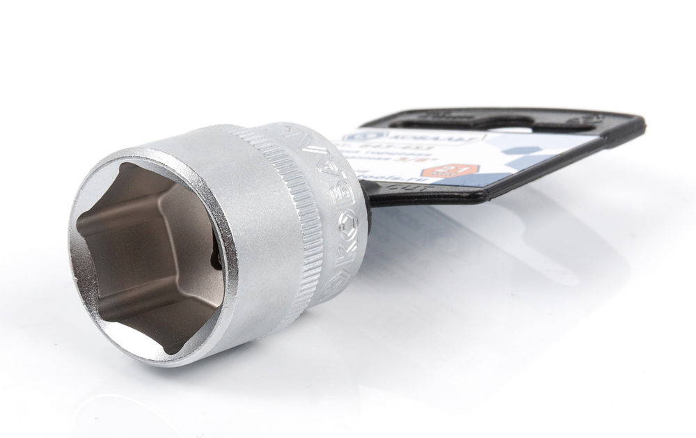 Головка торцевая КОБАЛЬТ 3/8", 21 мм, Cr-V(1 шт.) подвес