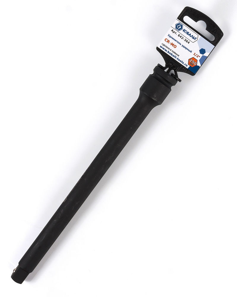 Удлинитель ударный КОБАЛЬТ 1/2", 250 мм, Cr-Mo (1 шт.) подвес