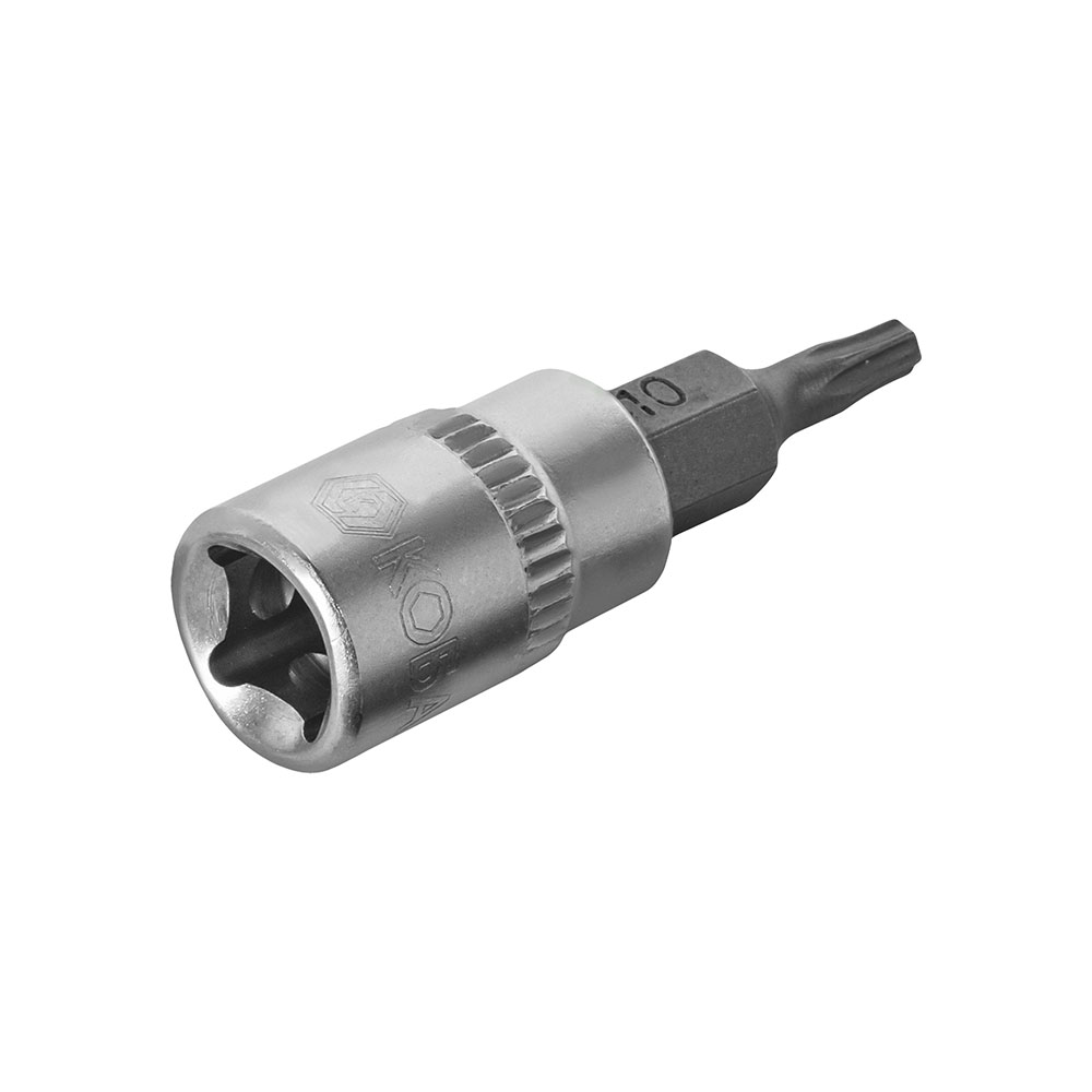 Головка торцевая со вставкой КОБАЛЬТ 1/4", TORX8, CR-V, подвес (923-552)