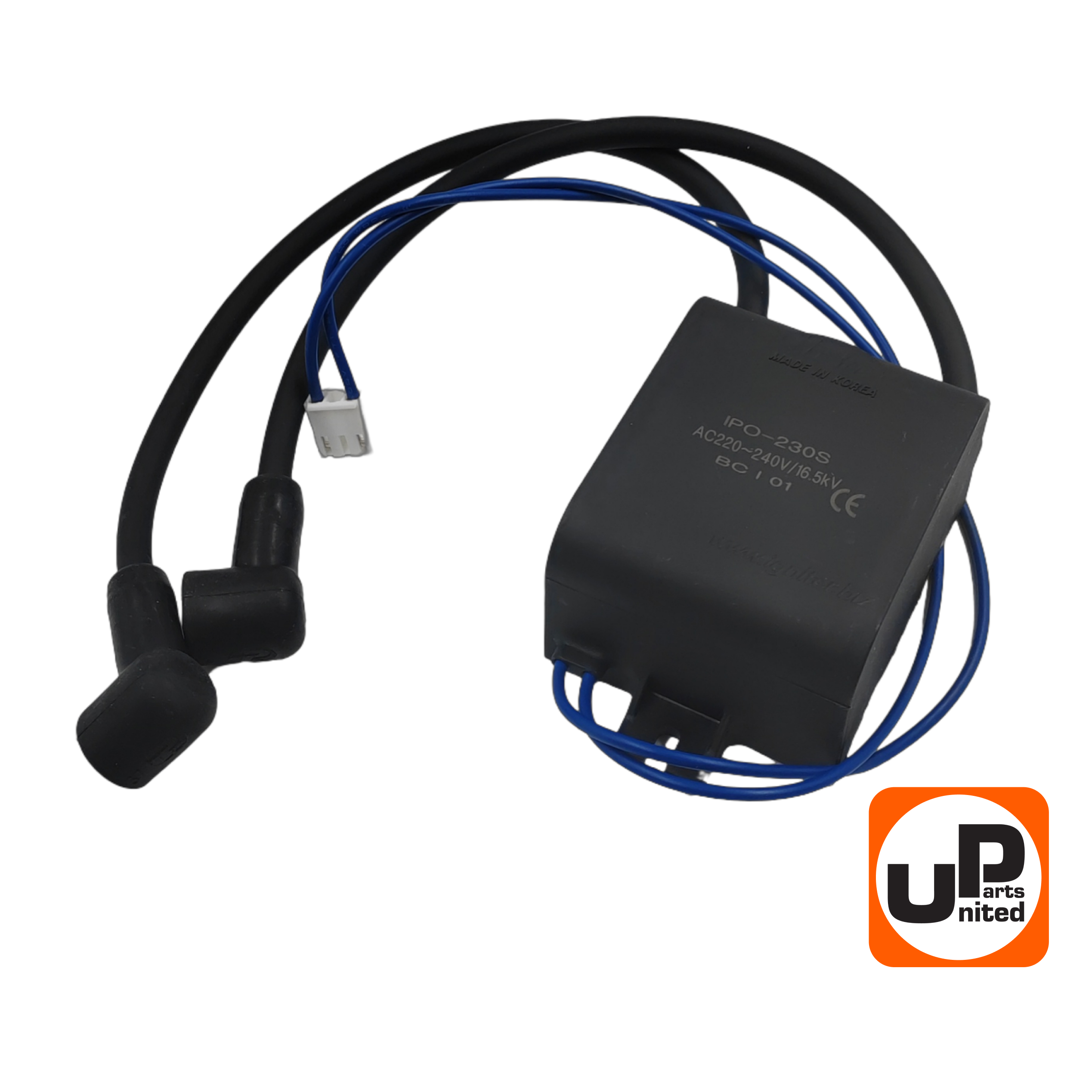 Блок высоковольтный UNITED PARTS для дизельных пушек 15-70кВт (TK8-010-041, Корея), шт