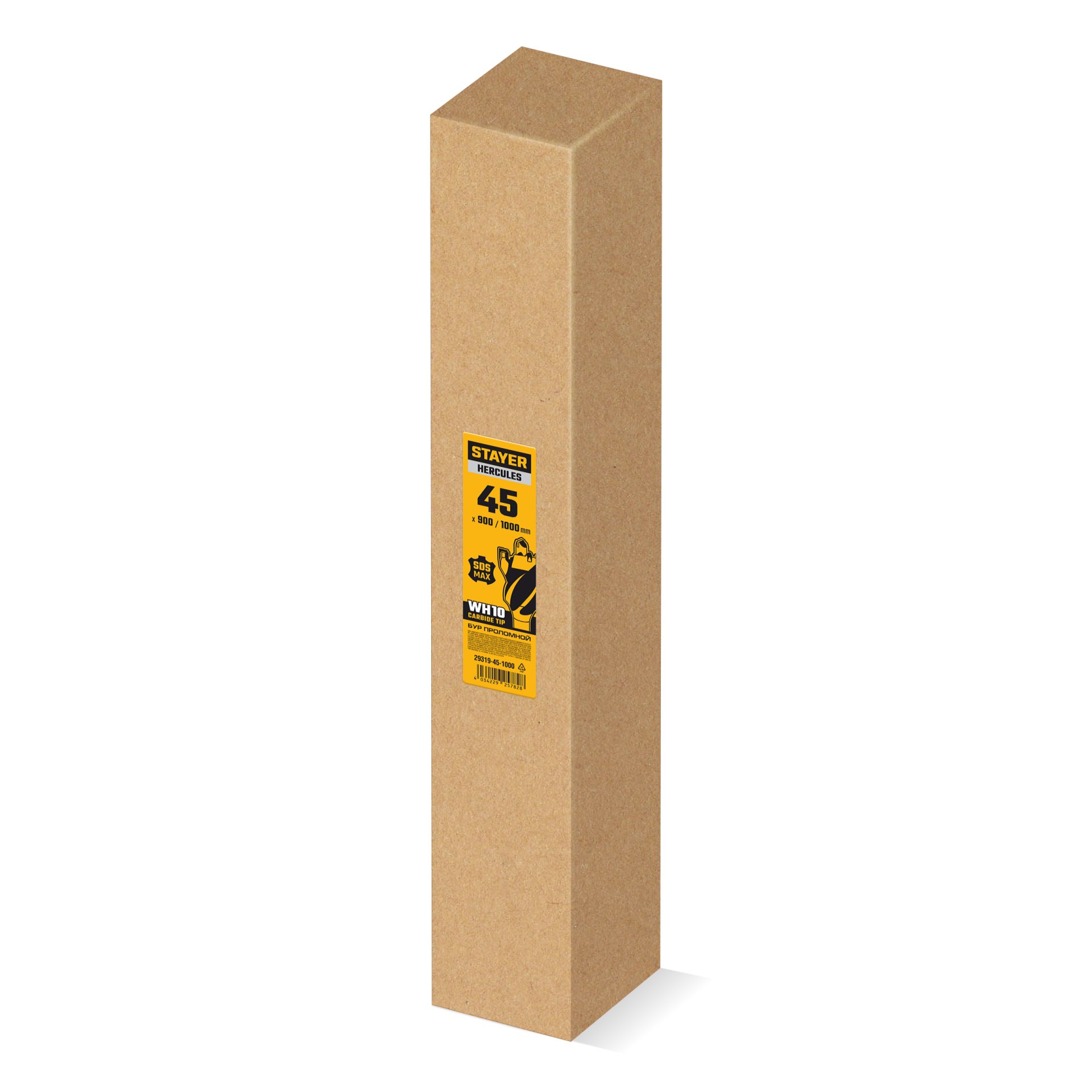 STAYER HERCULES-4Х d 45 х 900/1000 мм, SDS-max проломной бур, PROFESSIONAL (29319-45-1000)