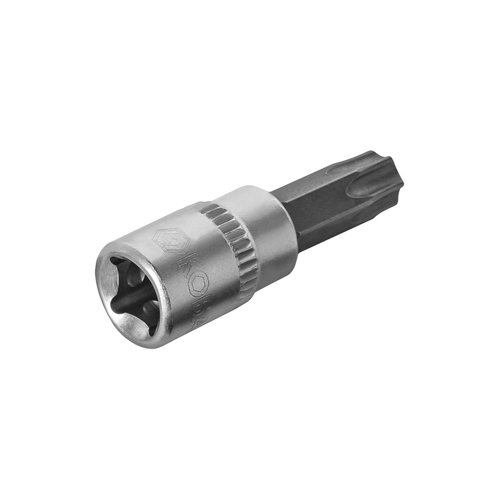Головка торцевая со вставкой КОБАЛЬТ 1/4", TORX40, CR-V, подвес (923-620)