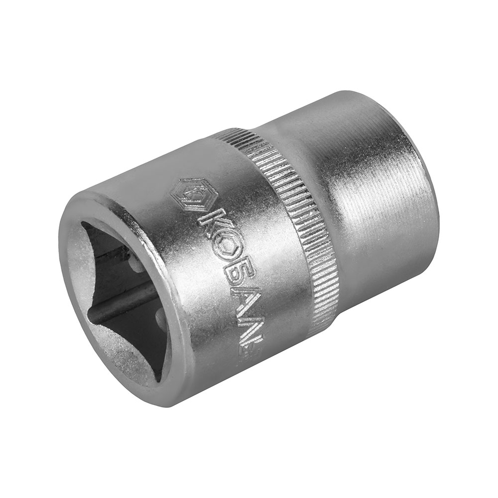 Головка торцевая КОБАЛЬТ 3/4", 19 мм, CR-V, подвес (923-125)