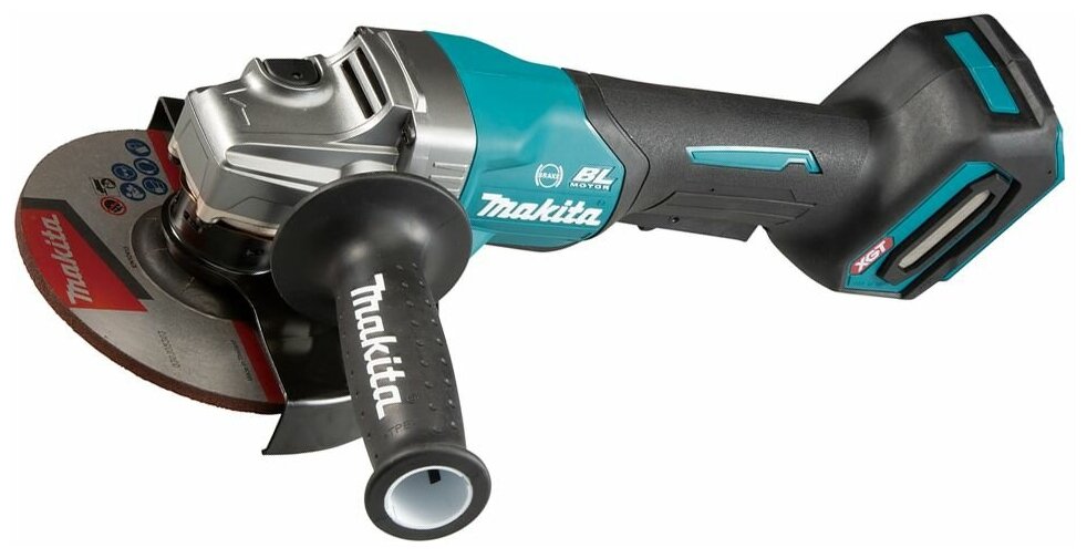 Шлифмашина аккумуляторная угловая MAKITA GA036GZ XGT BL 40В, 150 мм, 8500 об/мин, широкая клавиша, шт