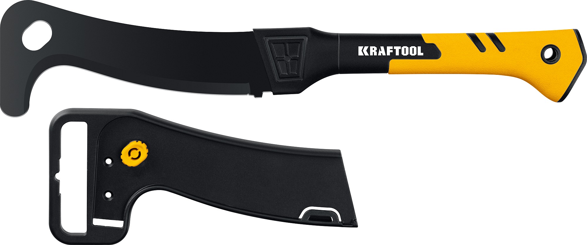 KRAFTOOL Brush AXE, 255/500 мм, cадовый компактный секач (20805)