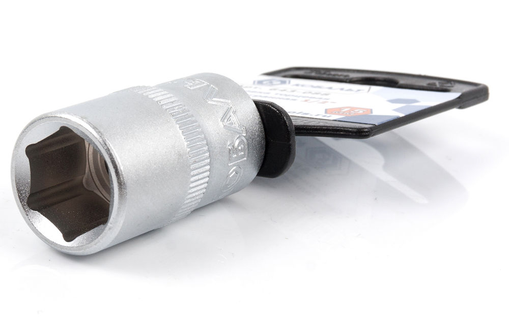 Головка торцевая КОБАЛЬТ 1/2", 15 мм, Cr-V(1 шт.) подвес