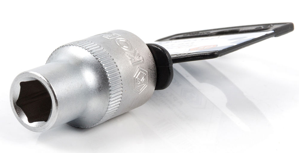 Головка торцевая КОБАЛЬТ 1/2", 10 мм, Cr-V(1 шт.) подвес