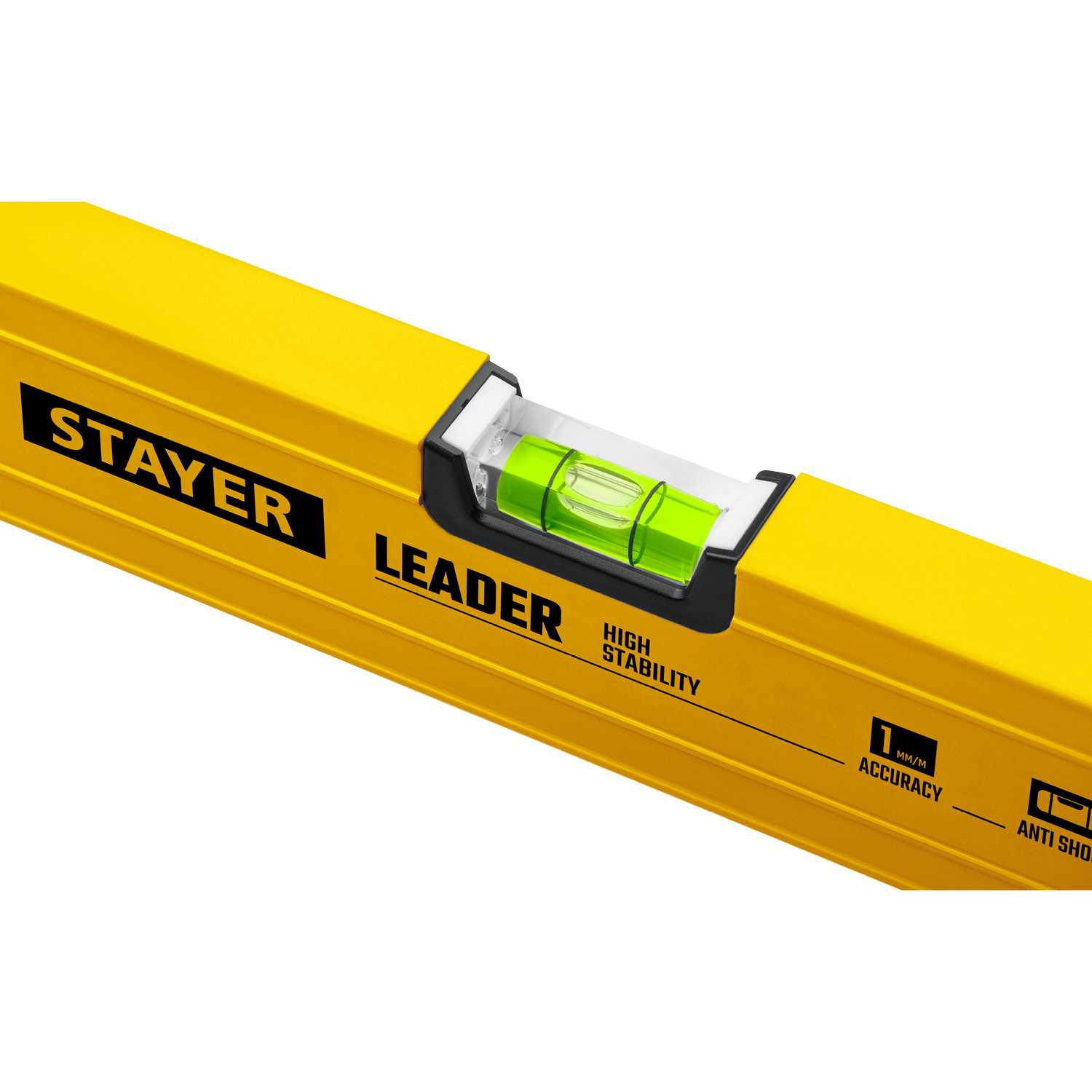 STAYER LEADER, 800 мм, усиленный профиль, уровень с поворотным глазком (3466-080)