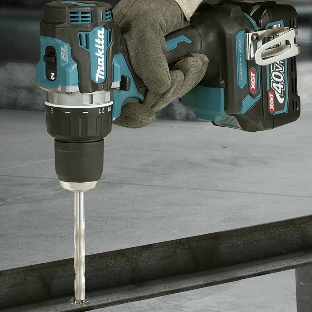 Дрель аккумуляторная безударная MAKITA DF002GZ (XGT BL 40В, 13мм, 65/30Нм (без аккум. з/у)), шт
