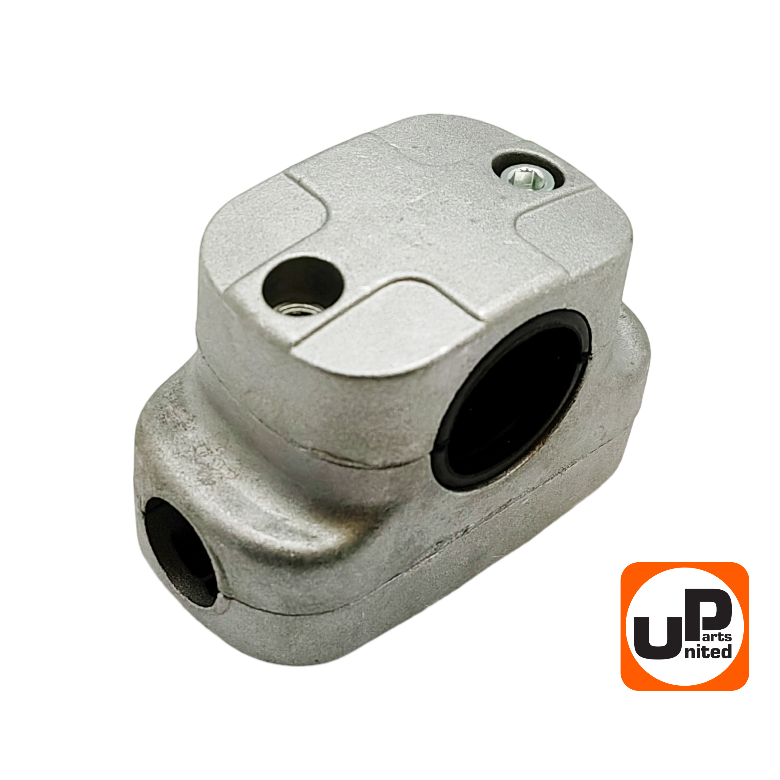 Кронштейн UNITED PARTS крепления руля для триммеров, Ø28 мм (комплект), шт