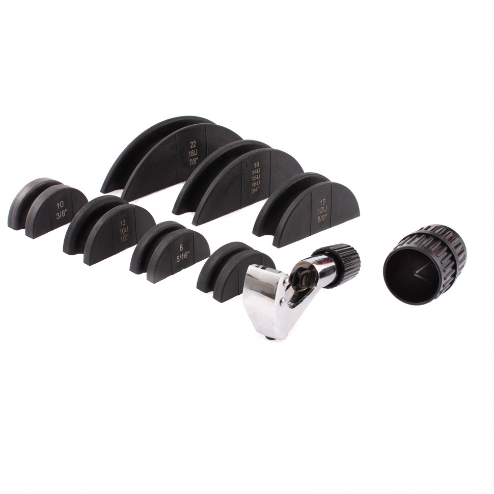 Трубогиб арбалетный, башмаки 1/4"-7/8", в пластиковом кейсе STELS