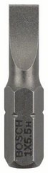 Бита BOSCH S-1,0x5,5 x 25 мм (3 шт), блистер (2607001464), шт
