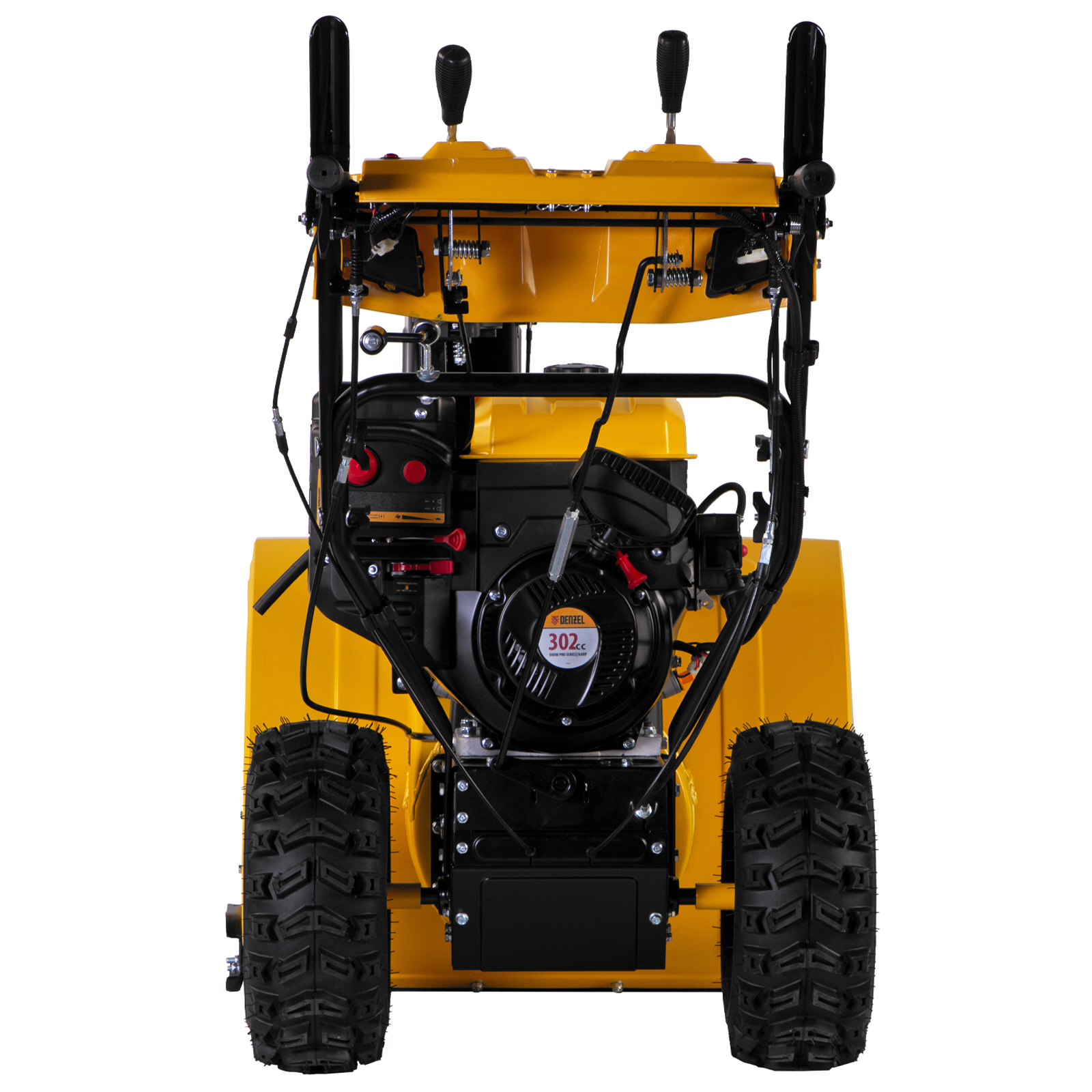 Бензиновая снегоуборочная машина SBL 711D PRO, 302cc, эл.старт, фара, обогрев, блок. дифф. Denzel