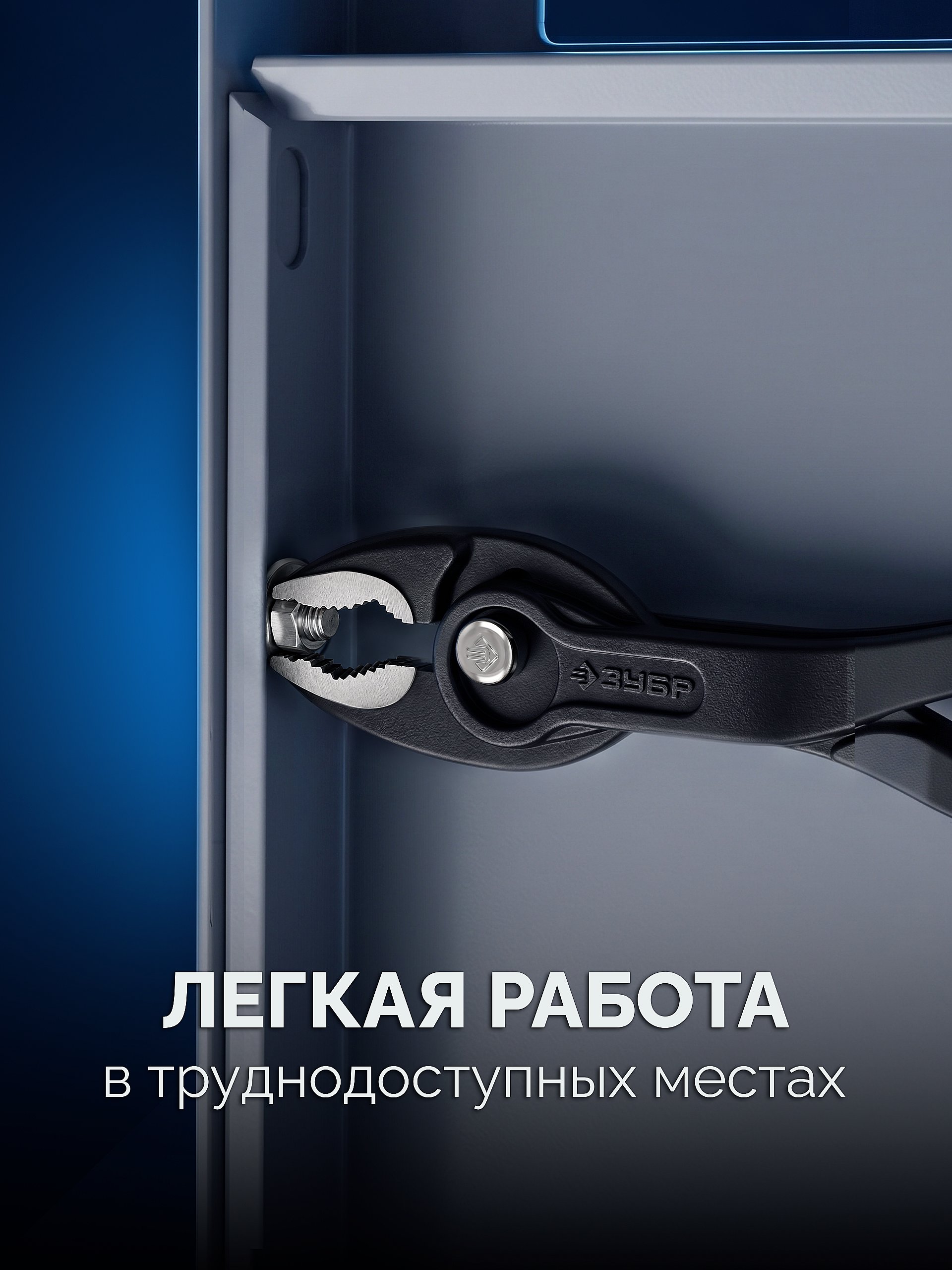 ЗУБР ЗАХВАТ-2, 200 мм, клещи захватные, Профессионал (22442-20)