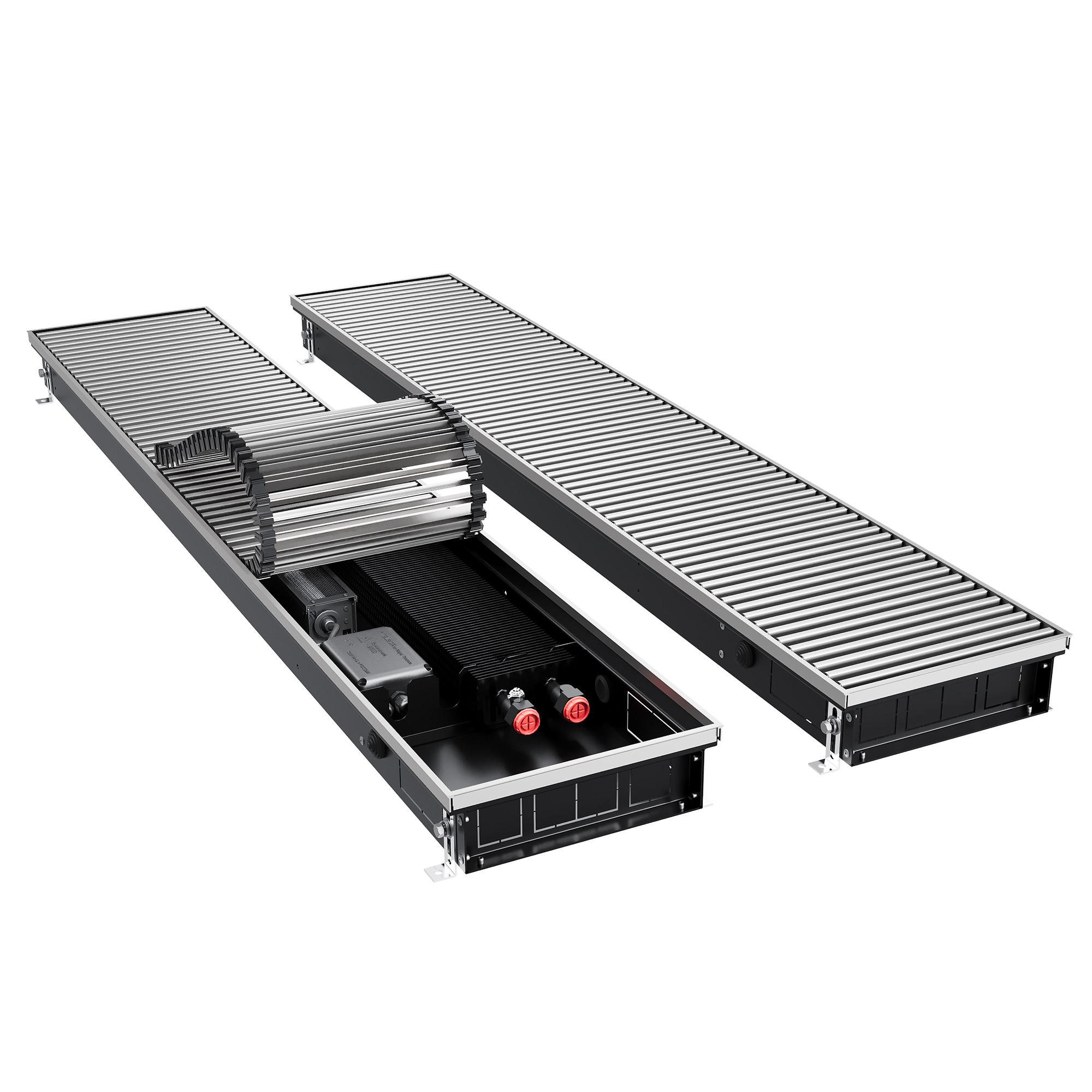 Конвектор внутрипольный Royal Thermo ATRIUM TURBO-80/250/800-DG-U-NA