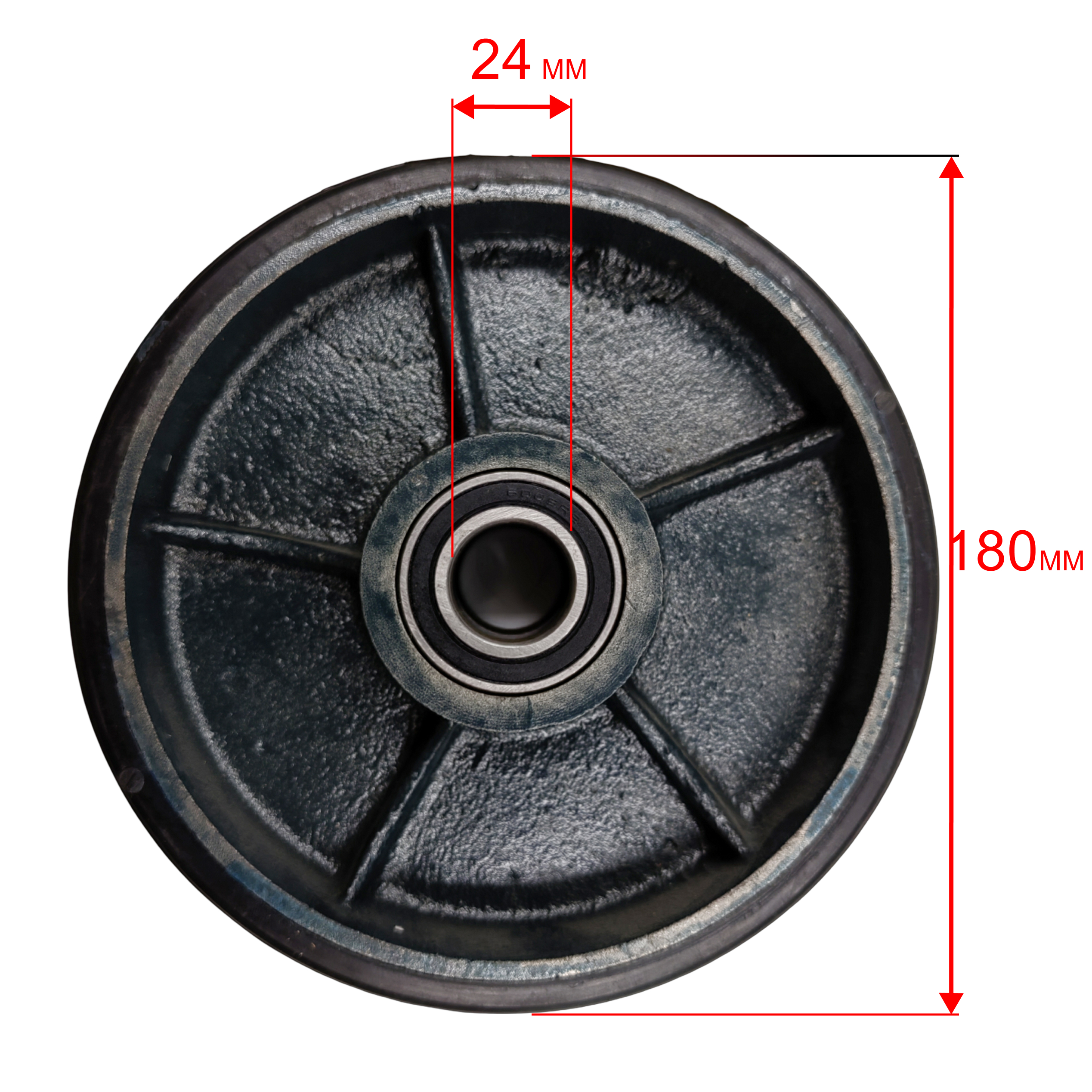 Колесо DDE PCF-16F заднее (00180303), шт