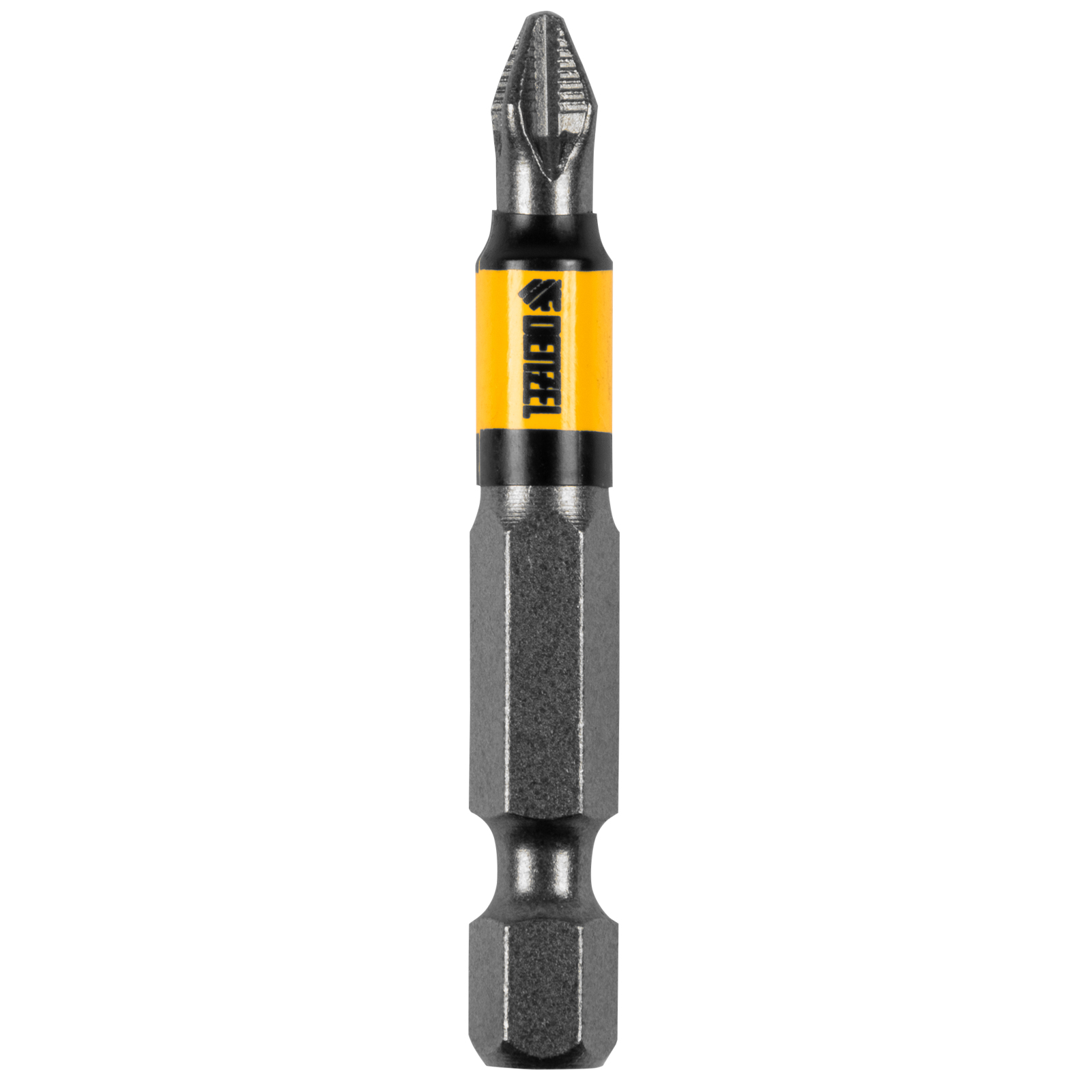 Бита PH2х50, сталь S2, цилиндр., 10 шт. Е 6,3 Denzel