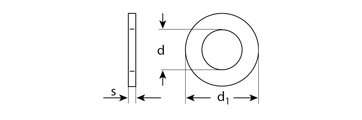 ЗУБР DIN 125А, 14 мм, цинк, 5 кг, шайба (303800-14)