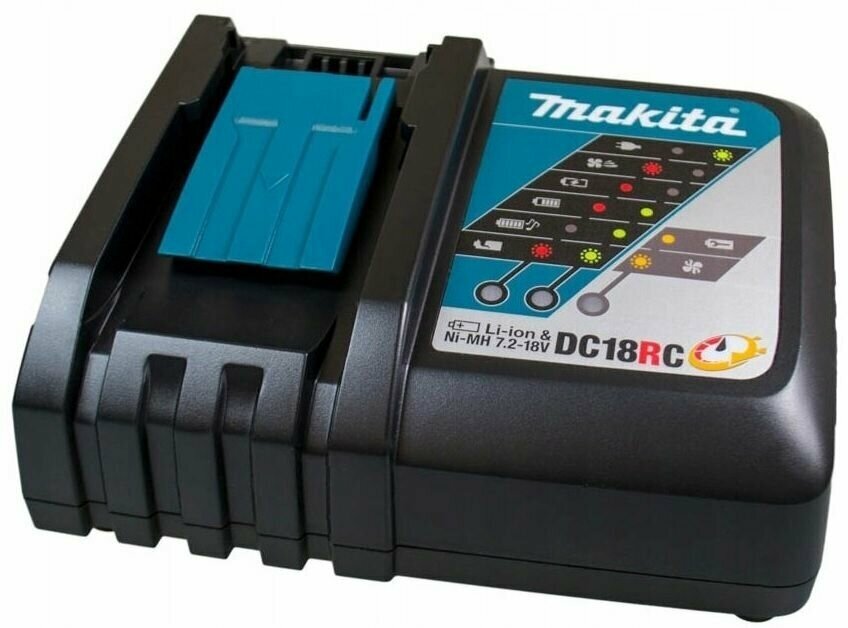 Зарядное устройство MAKITA DC18RC быстрое (LXT 18В), полиэт. пакет, шт