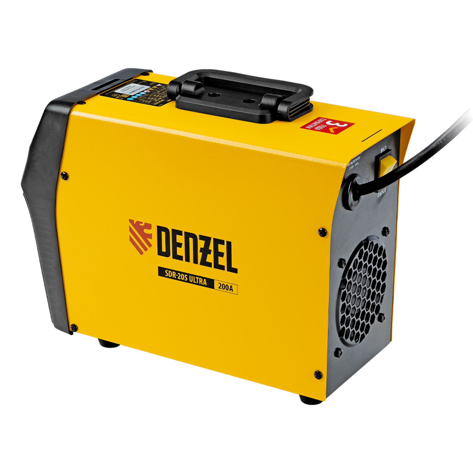 Аппарат инвертор. дуговой сварки SDR-205 Ultra, 200 А, ПВ 60% Denzel