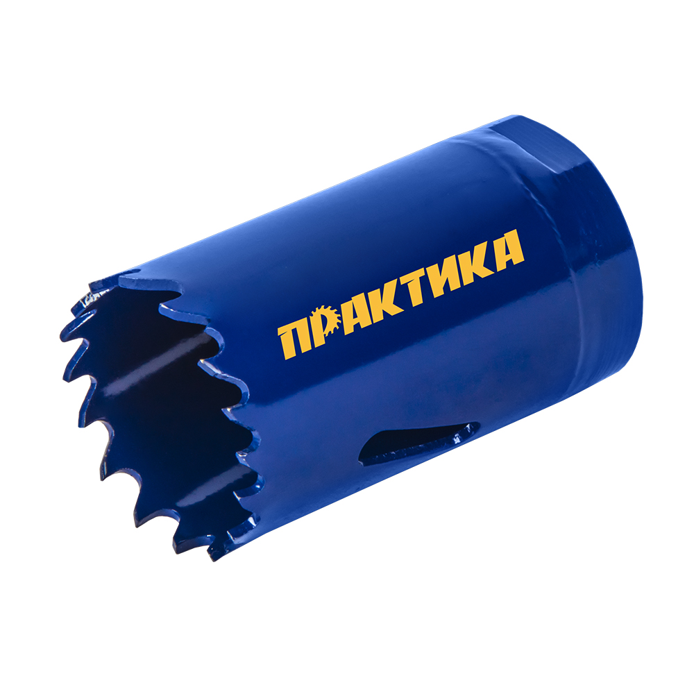 Коронка биметаллическая ПРАКТИКА  29 мм (1 1/8"), (1шт), клипса