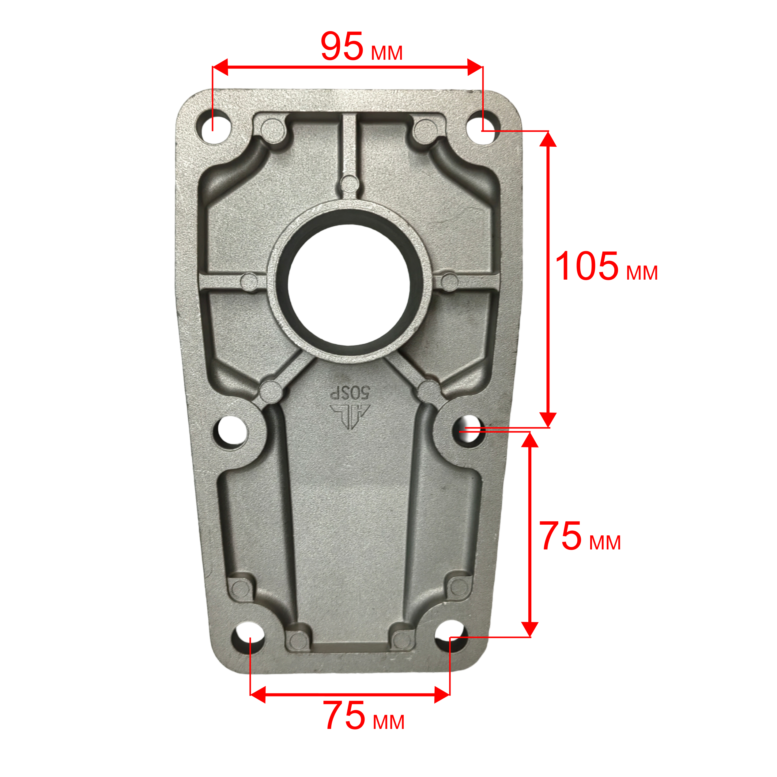 Фланец DDE PTR50K всасывающий (PTR50K-35), шт